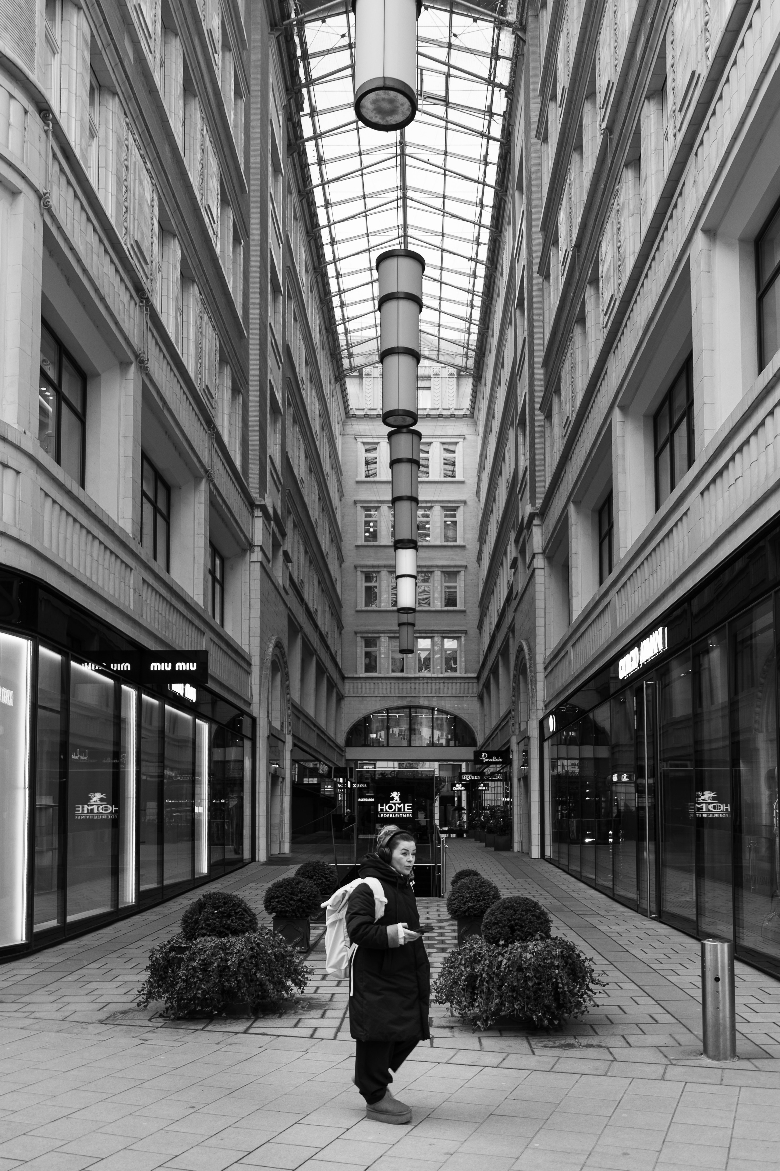 Vienna city black and white photography urban mood minimal composition