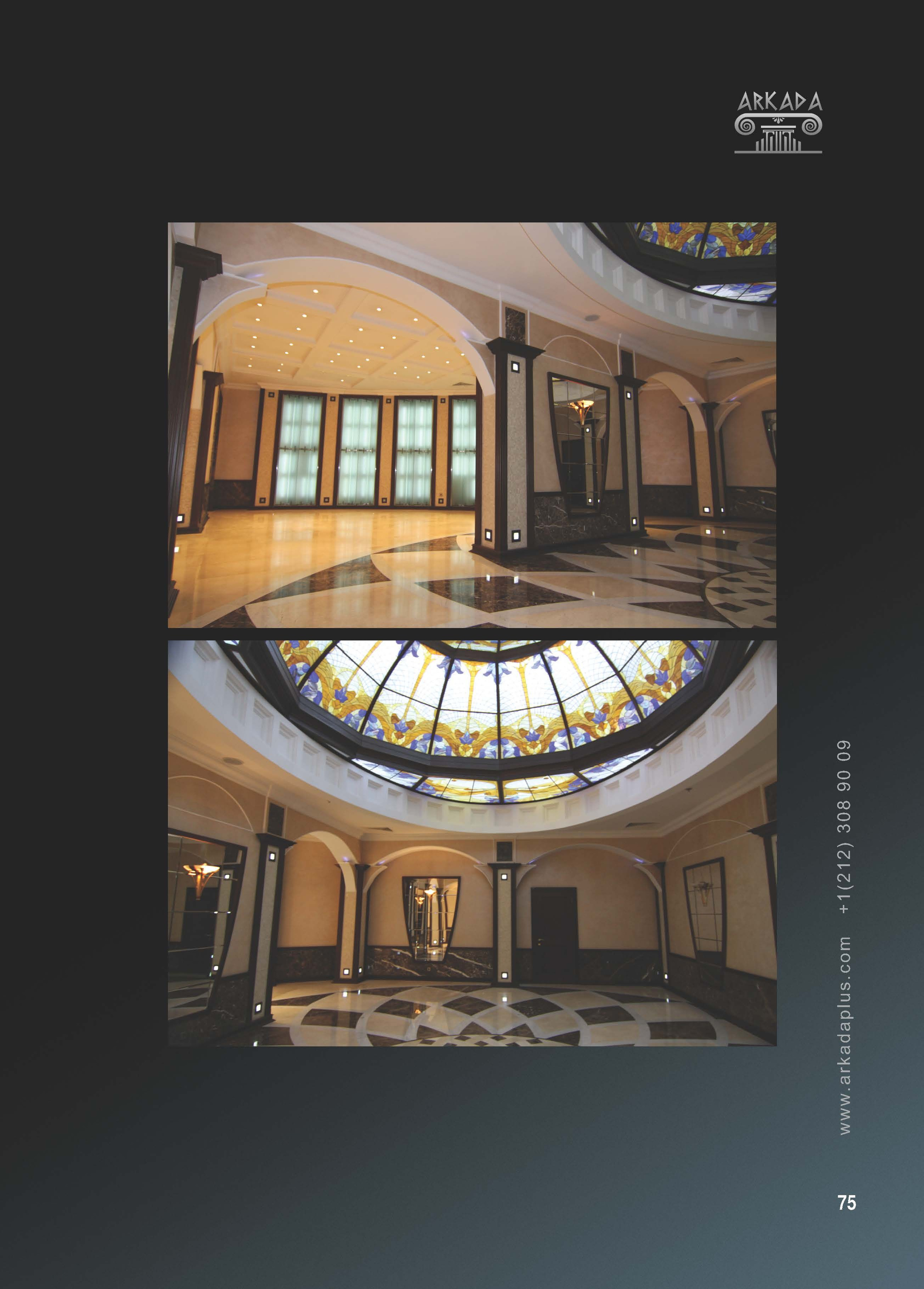 Catalog pages. Plaster molding