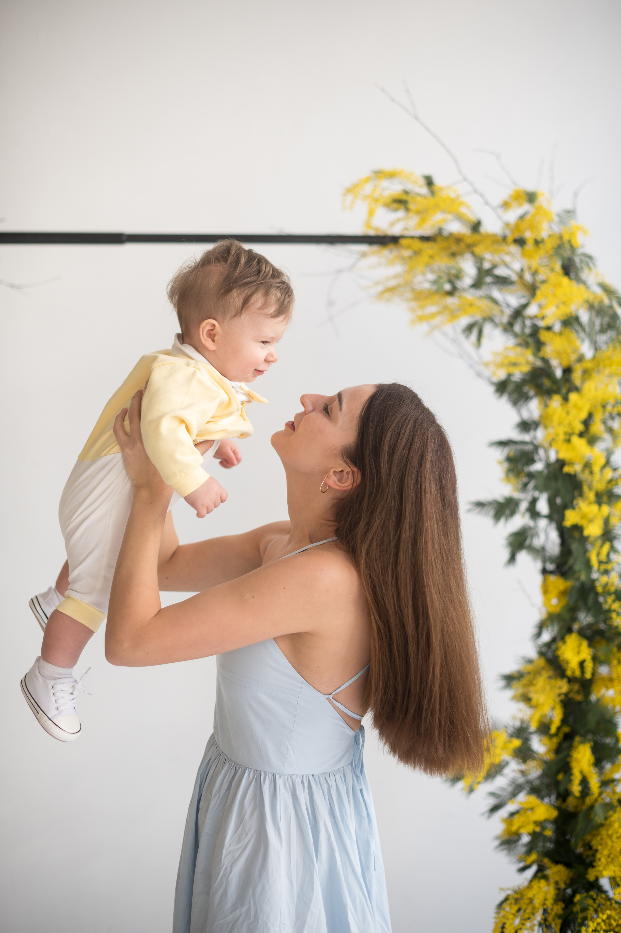 Семейная фотосессия в студии. Семейный и детский фотограф в Минске Надежда Савицкая