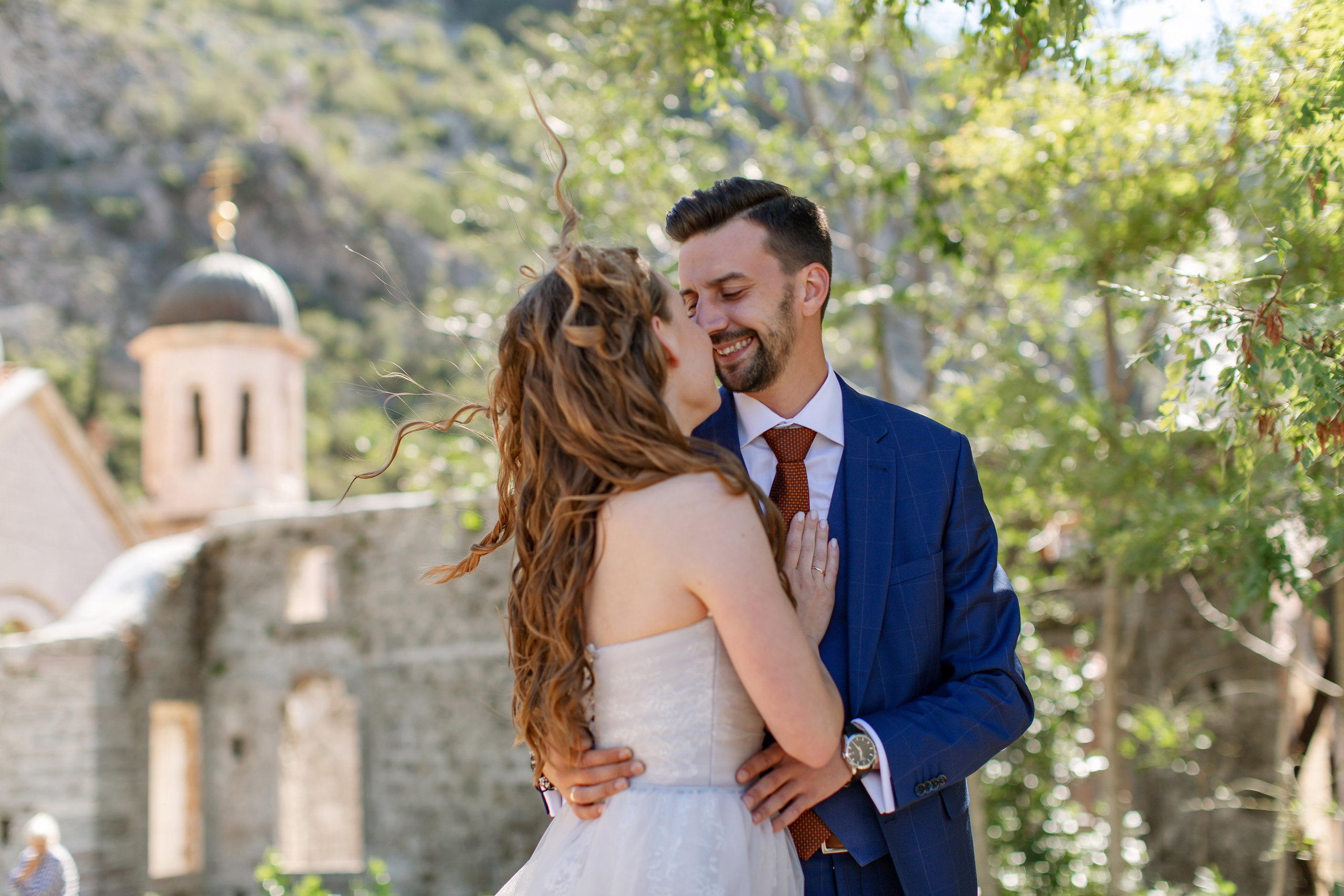 Свадебная фотосессия в Черногории - прогулка по старому городу Котор