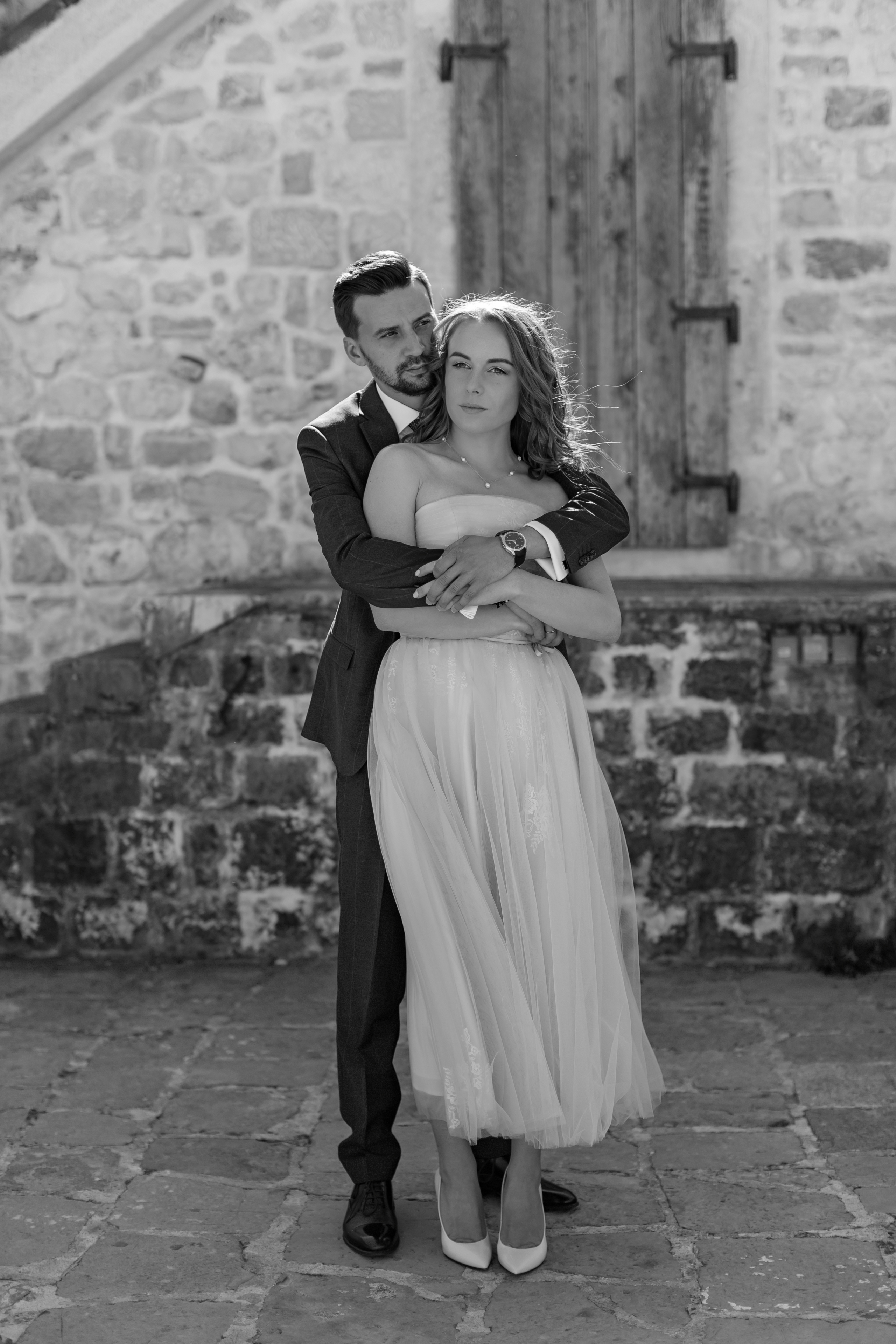 Свадебная фотосессия в Черногории - прогулка по старому городу Котор