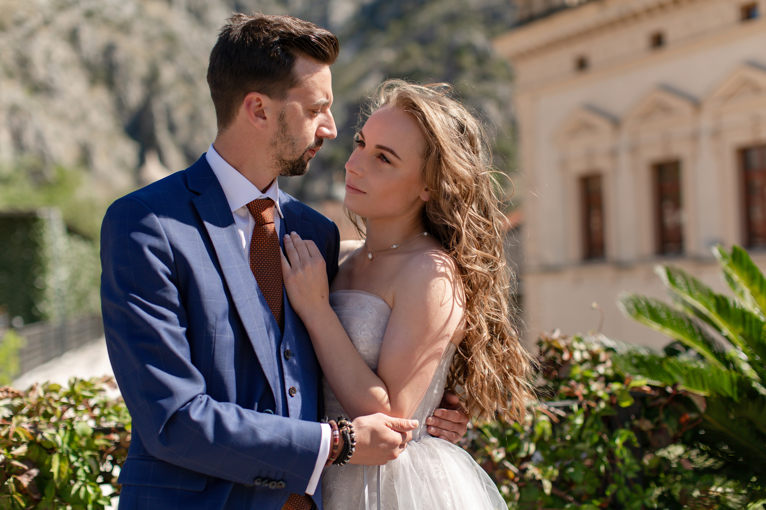 Свадебная фотосессия в Черногории - прогулка по старому городу Котор