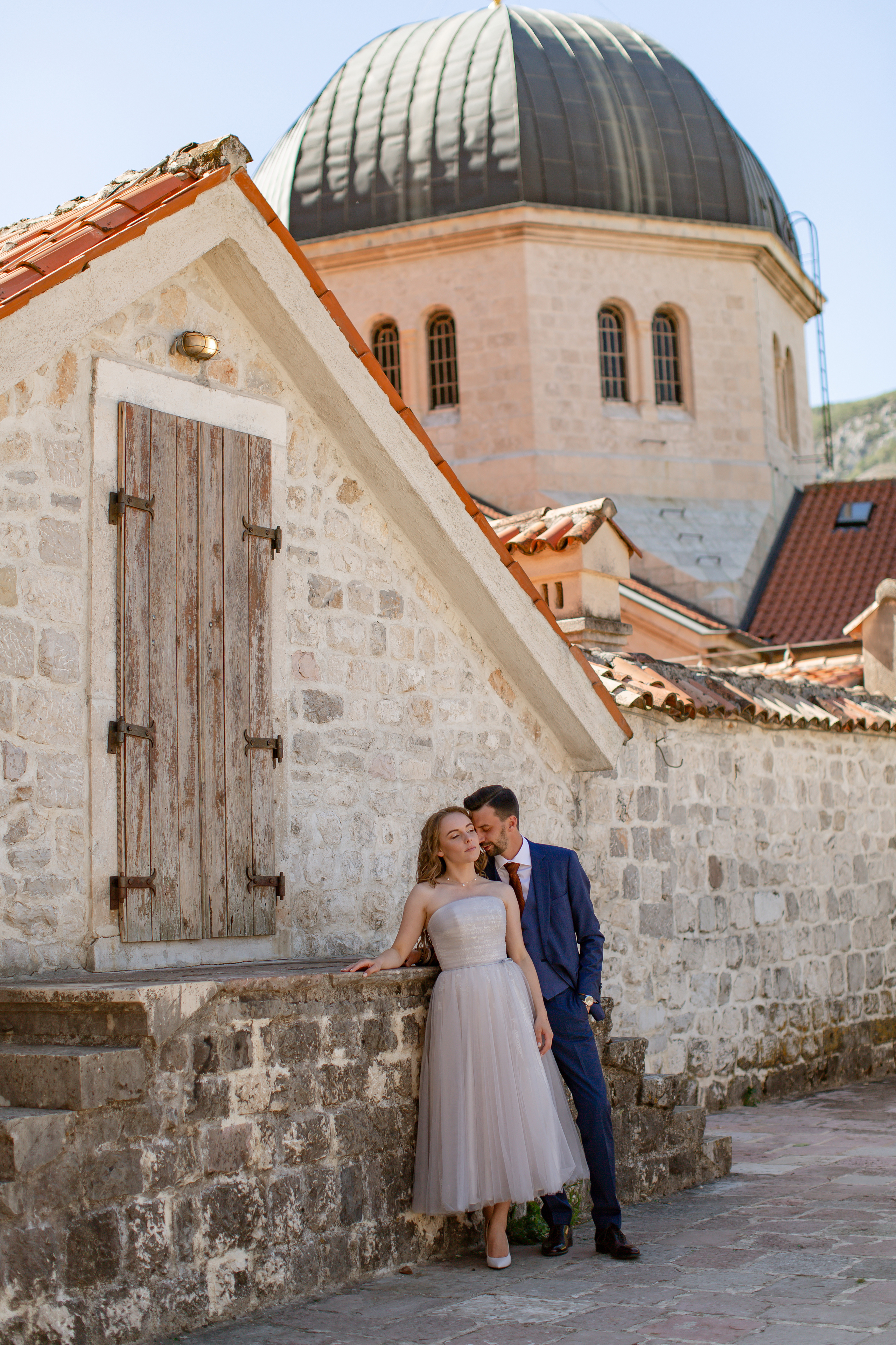 Свадебная фотосессия в Черногории - прогулка по старому городу Котор
