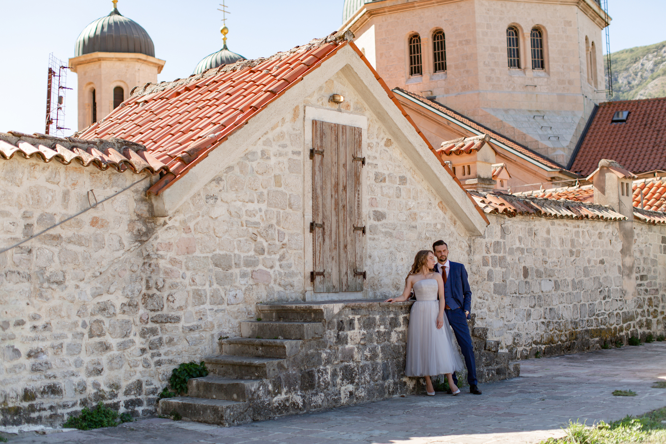 Свадебная фотосессия в Черногории - прогулка по старому городу Котор