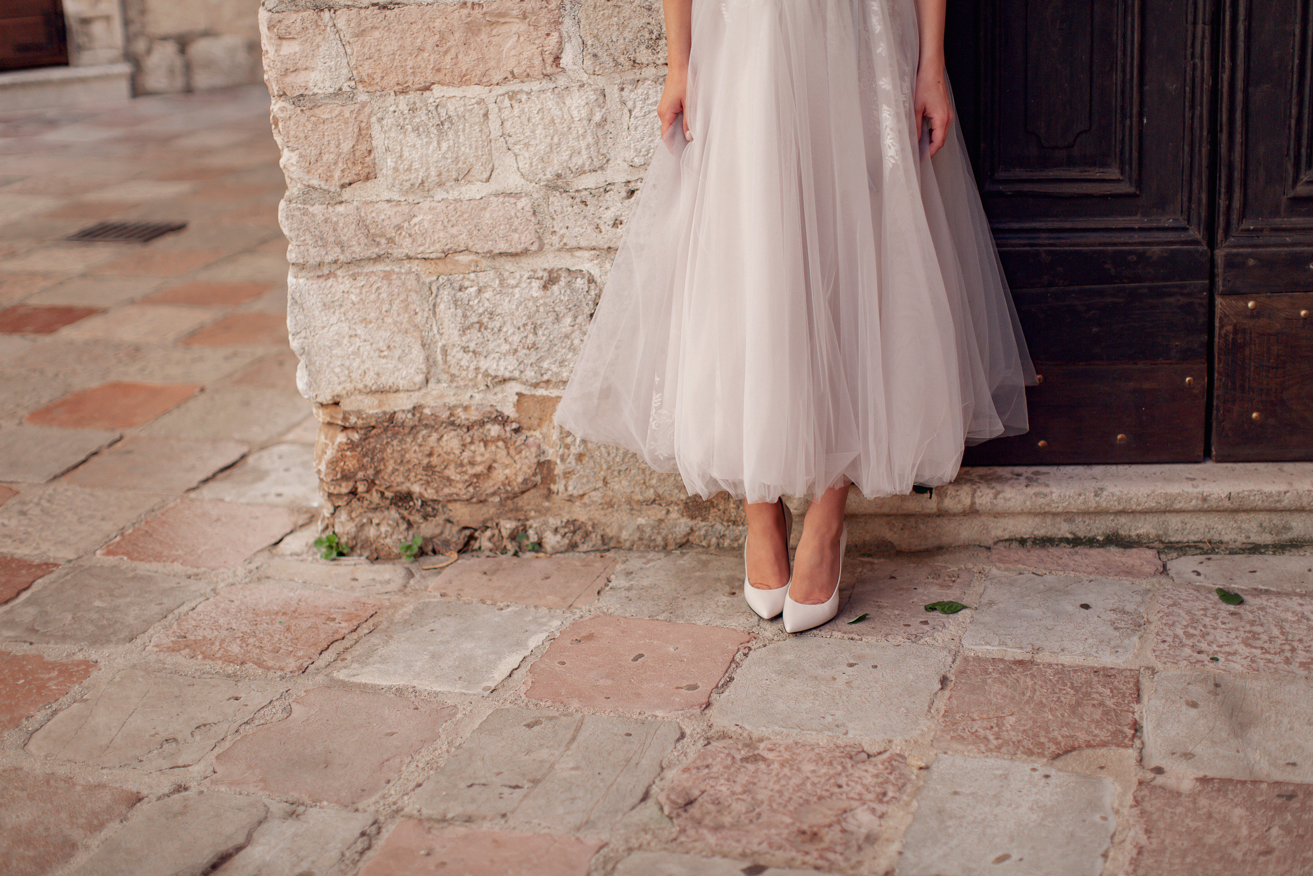 Свадебная фотосессия в Черногории - прогулка по старому городу Котор