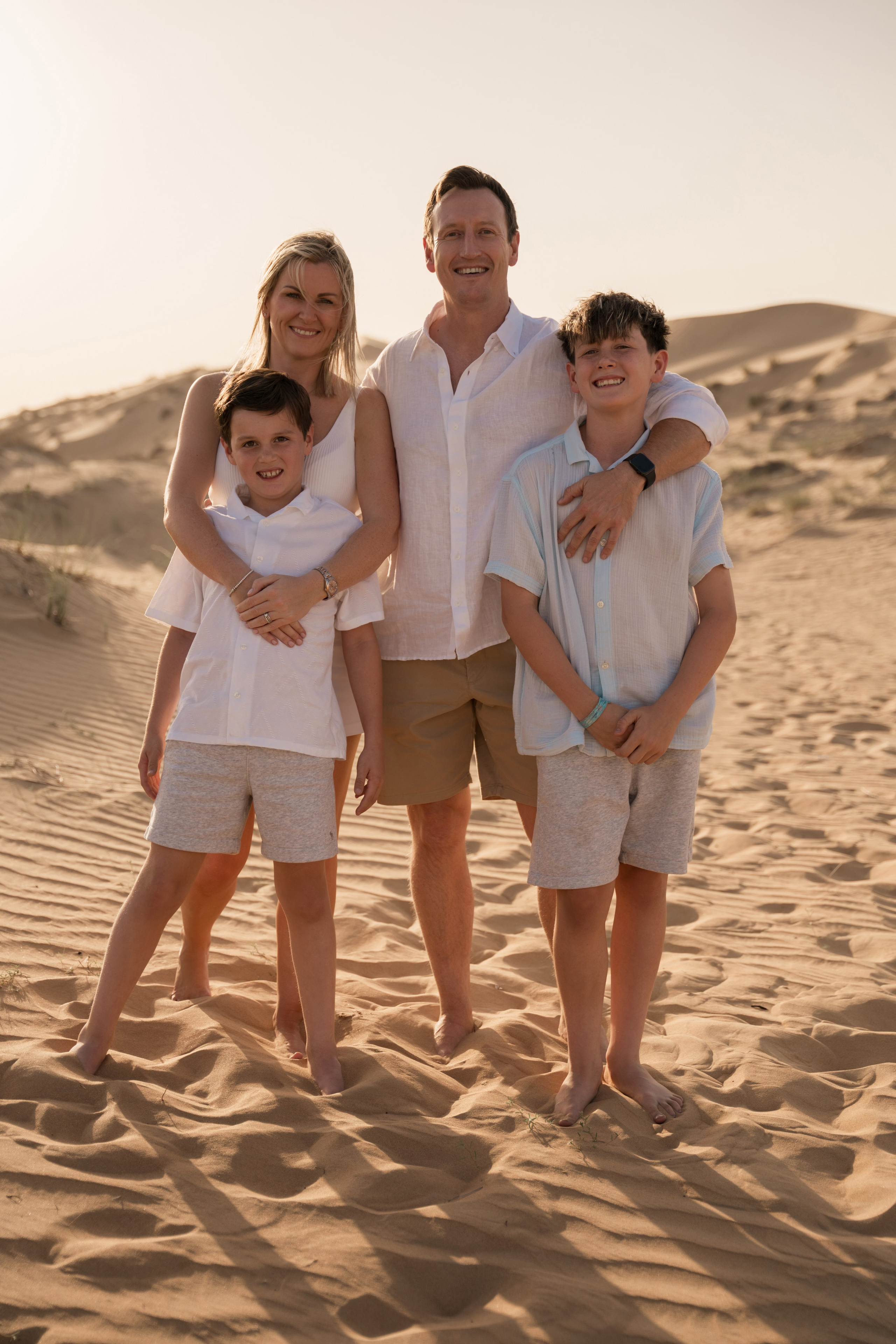 Desert run and fun!. Angela Iakovleva — Family Photographer in Dubai