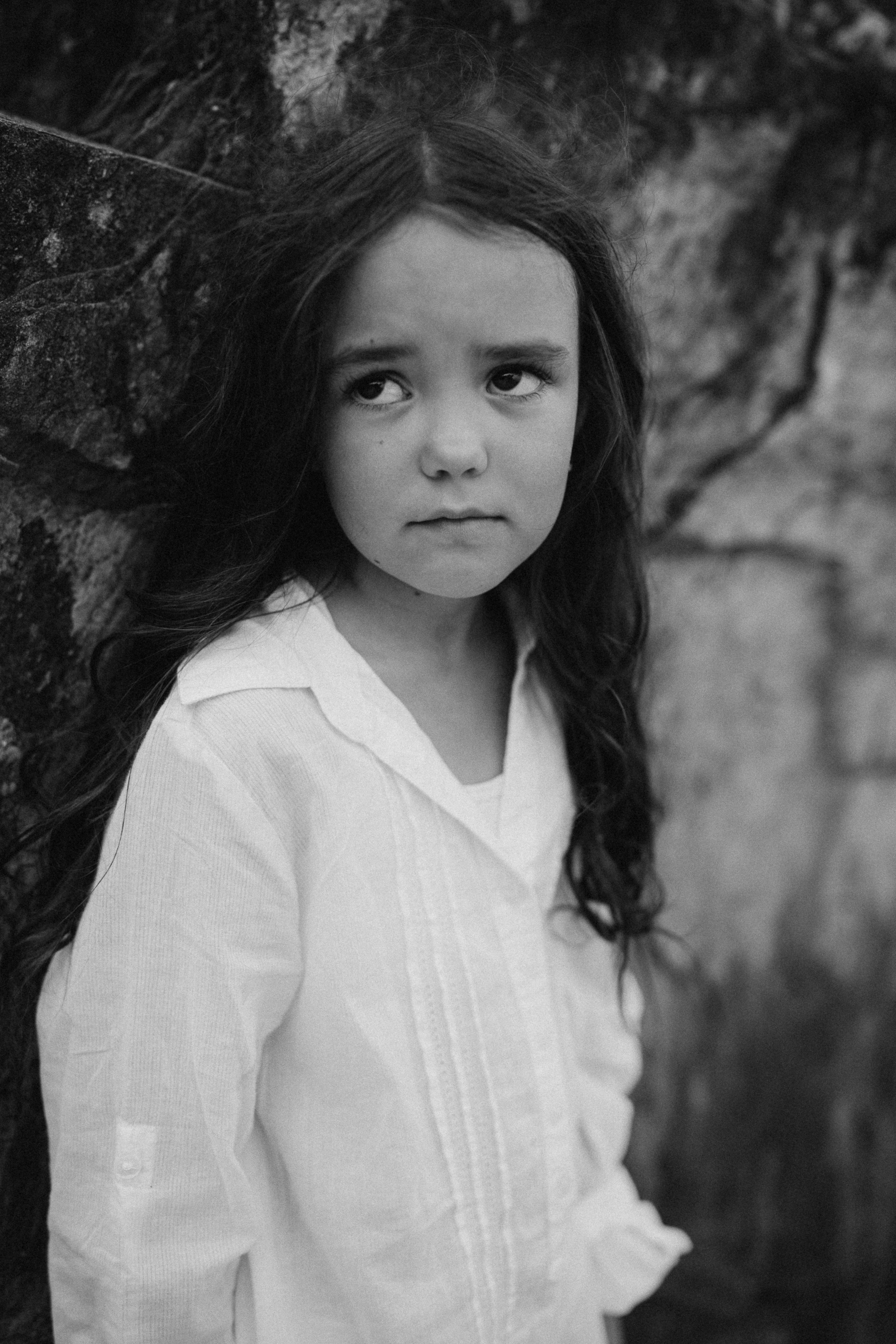 little girl on the beach