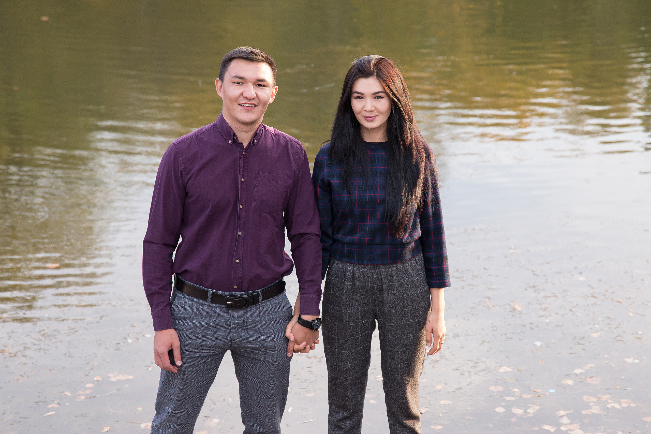 лав стори с осенней съемки, фотограф Темиртау