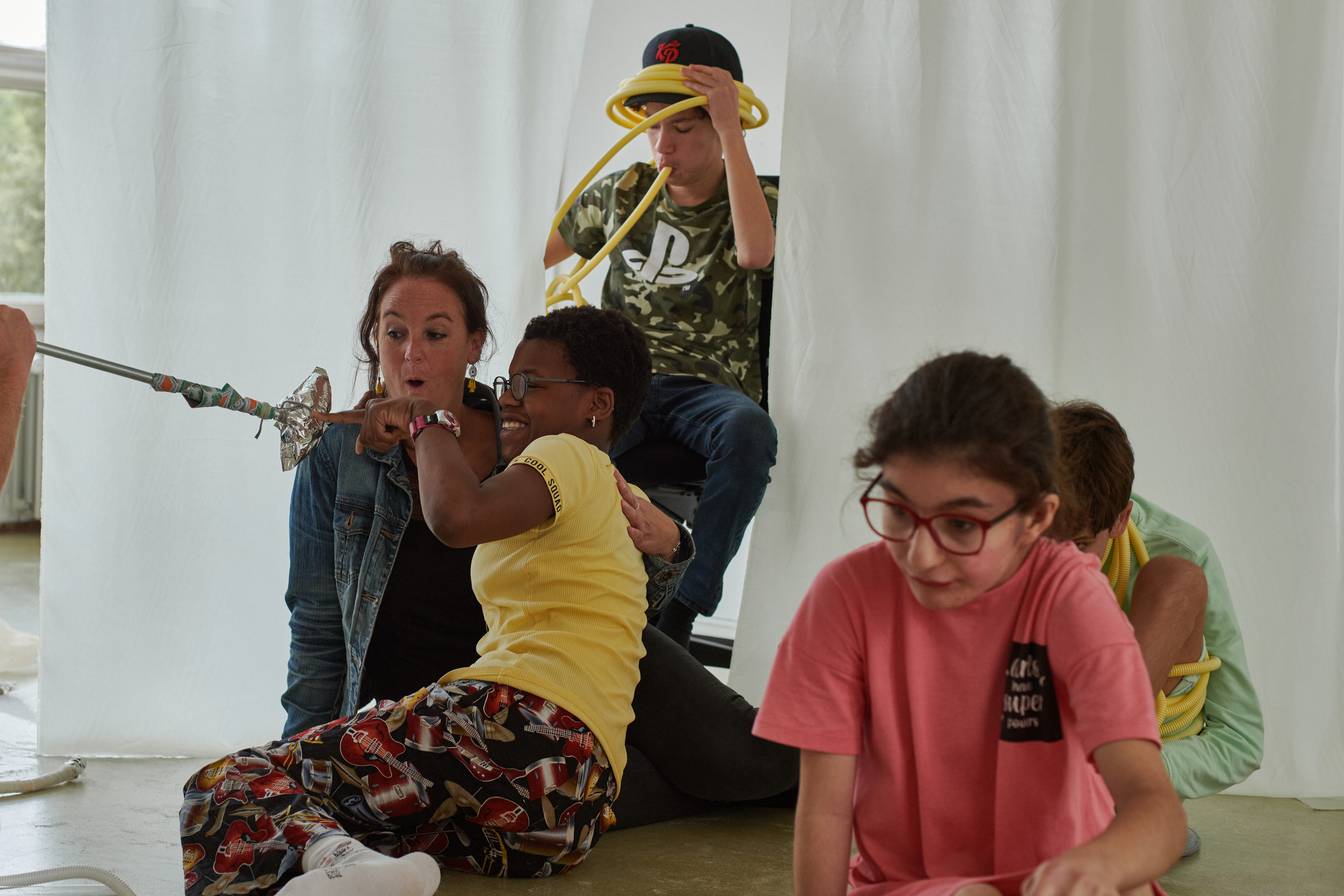 Kleintjekunst for de Appel Amsterdam. Fotograaf Amsterdam - Victoria Ushkanova