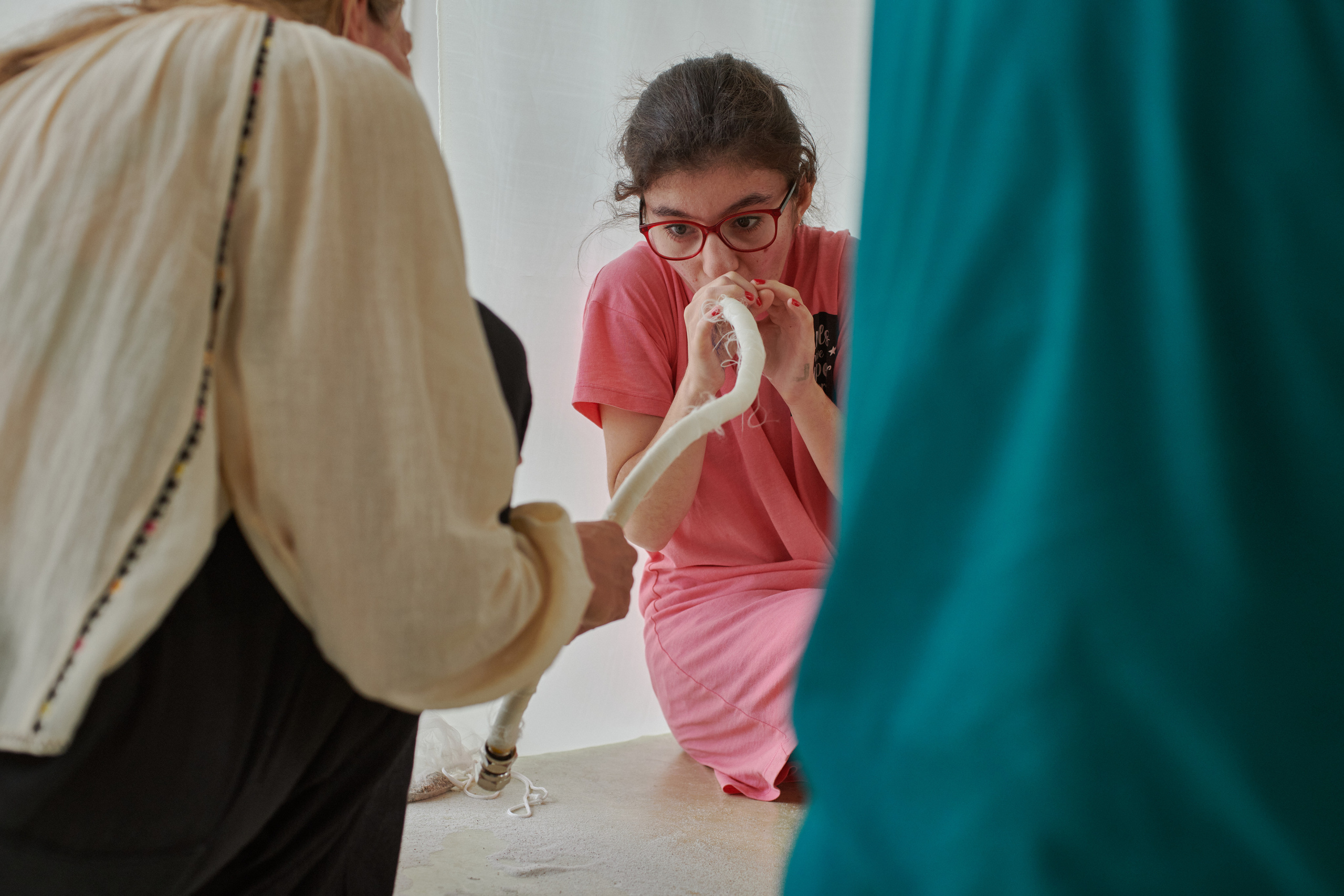 Kleintjekunst for de Appel Amsterdam. Fotograaf Amsterdam - Victoria Ushkanova