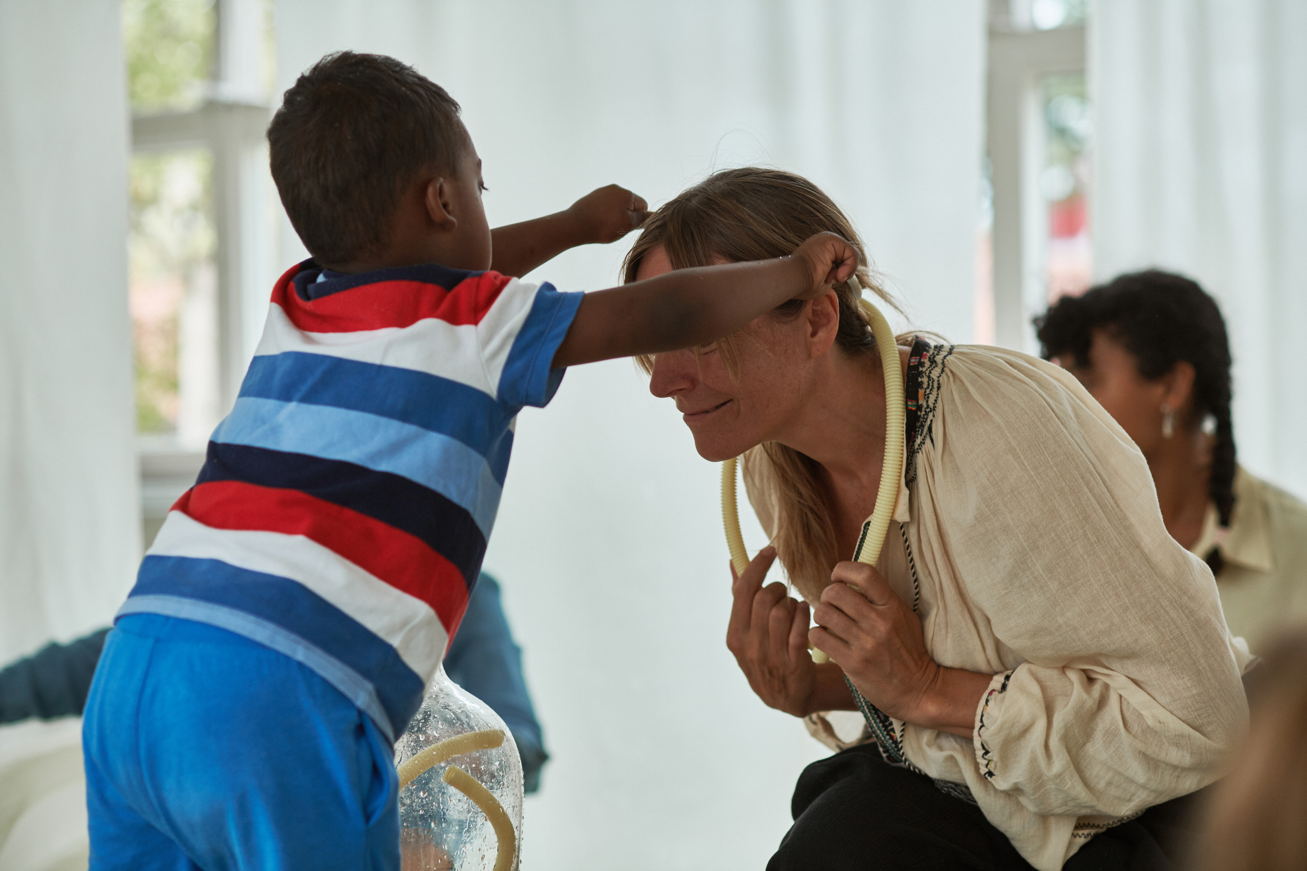 Kleintjekunst for de Appel Amsterdam. Fotograaf Amsterdam - Victoria Ushkanova