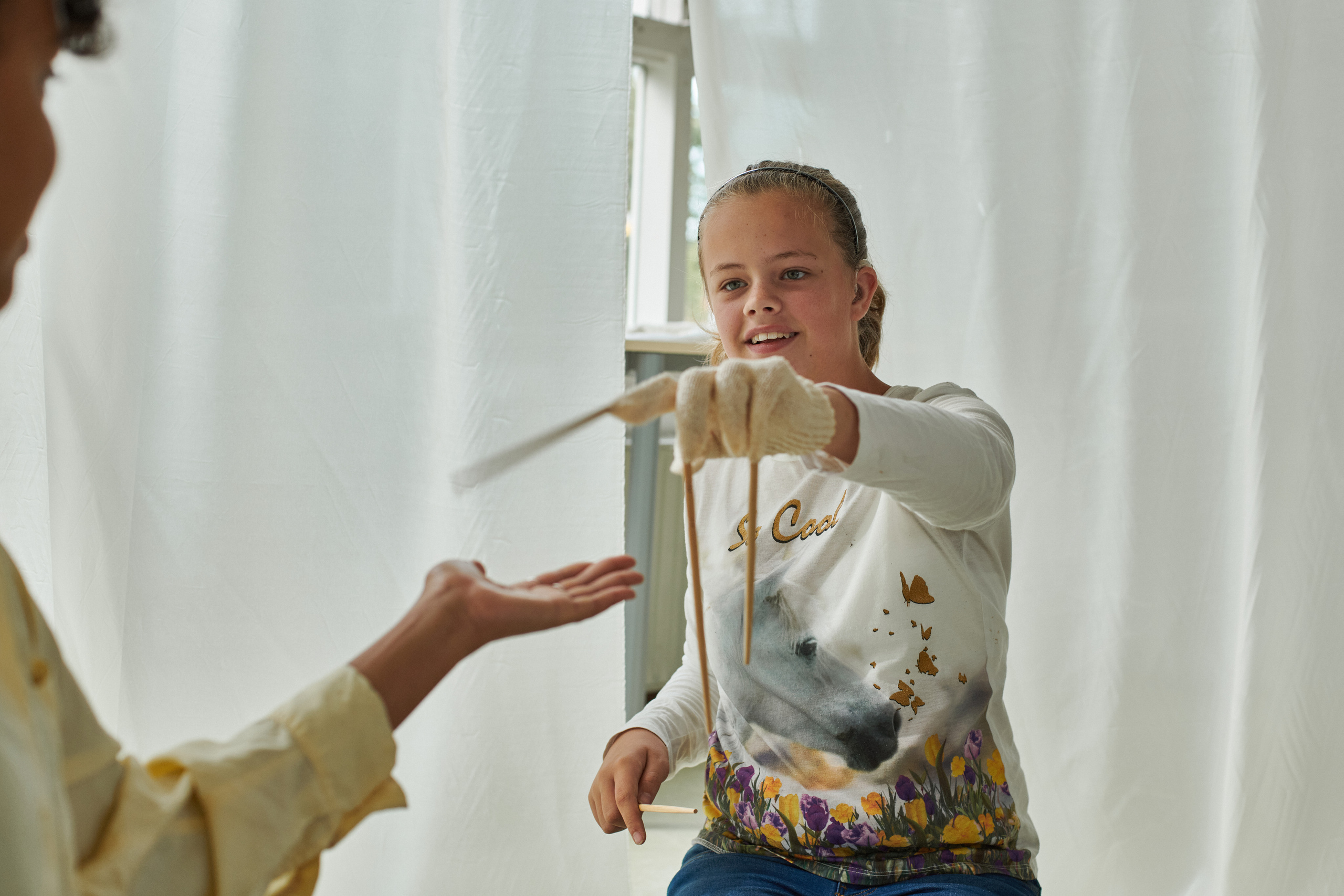 Kleintjekunst for de Appel Amsterdam. Fotograaf Amsterdam - Victoria Ushkanova