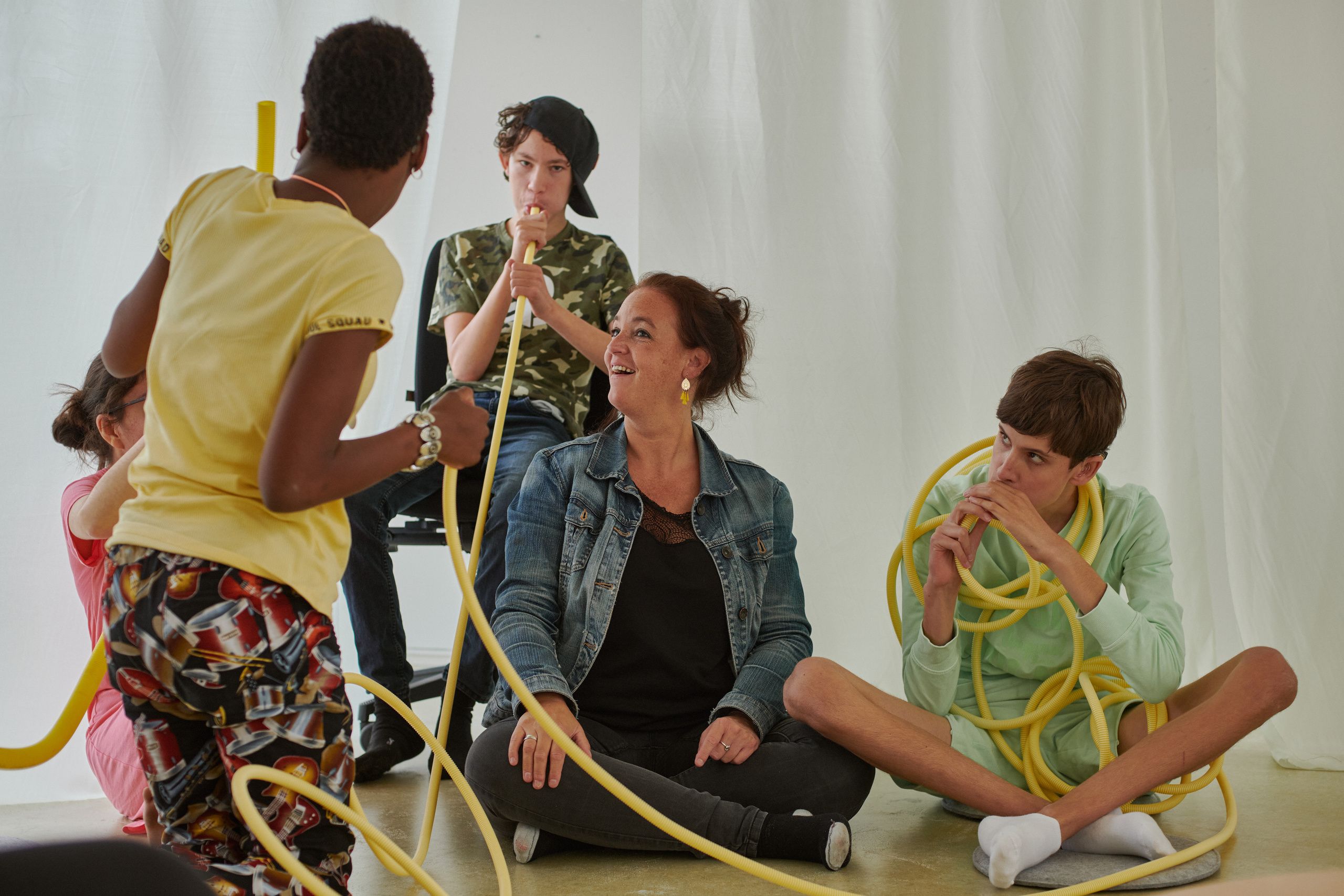 Kleintjekunst for de Appel Amsterdam. Fotograaf Amsterdam - Victoria Ushkanova