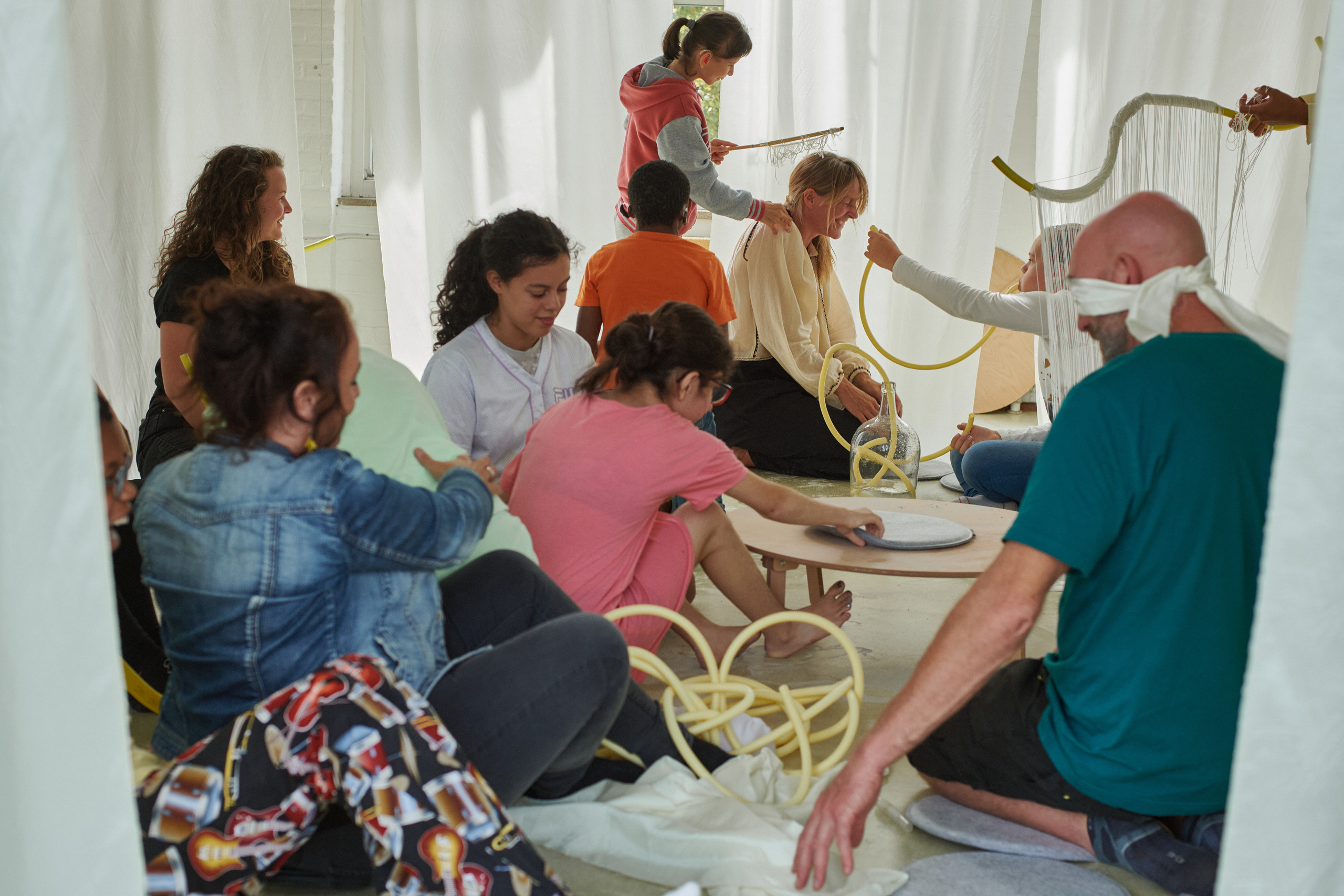 Kleintjekunst for de Appel Amsterdam. Fotograaf Amsterdam - Victoria Ushkanova