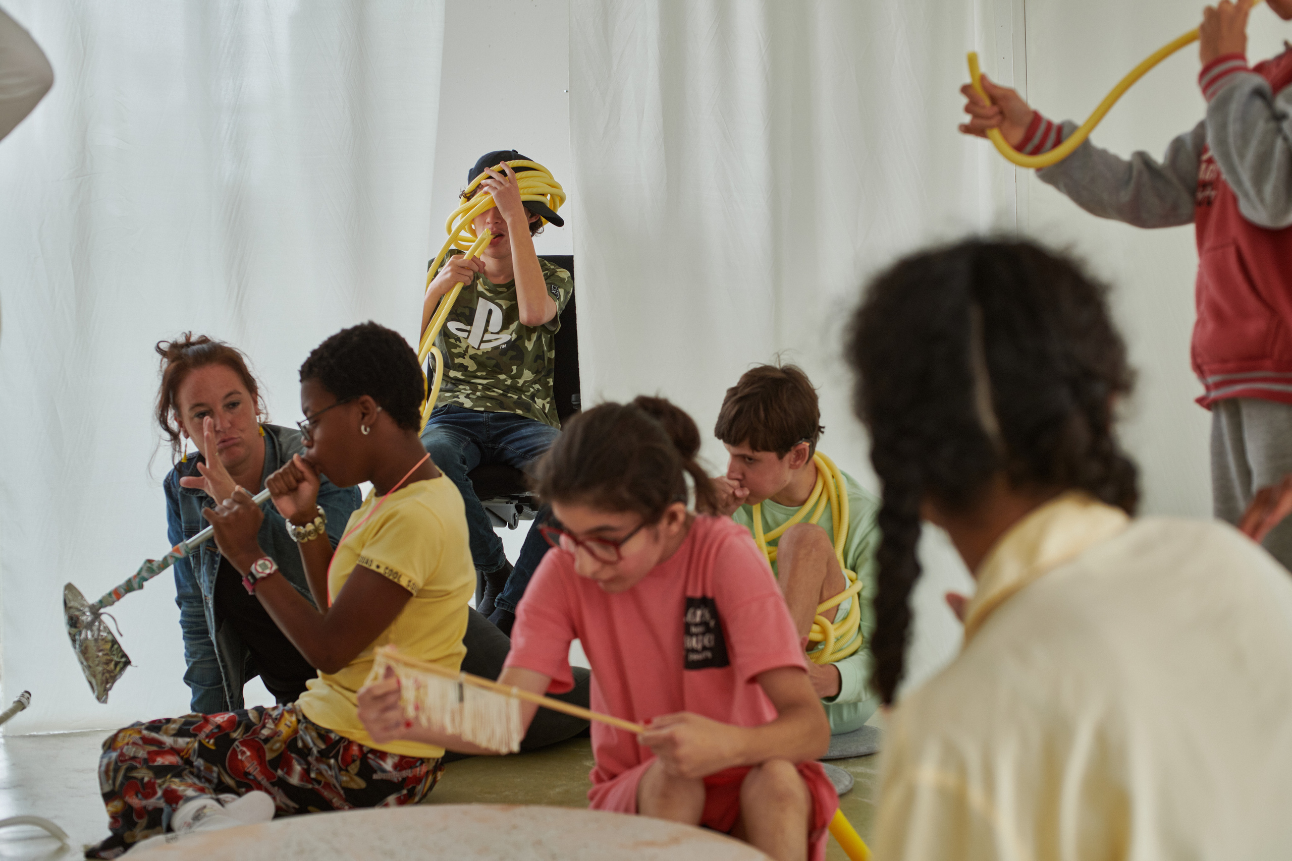 Kleintjekunst for de Appel Amsterdam. Fotograaf Amsterdam - Victoria Ushkanova