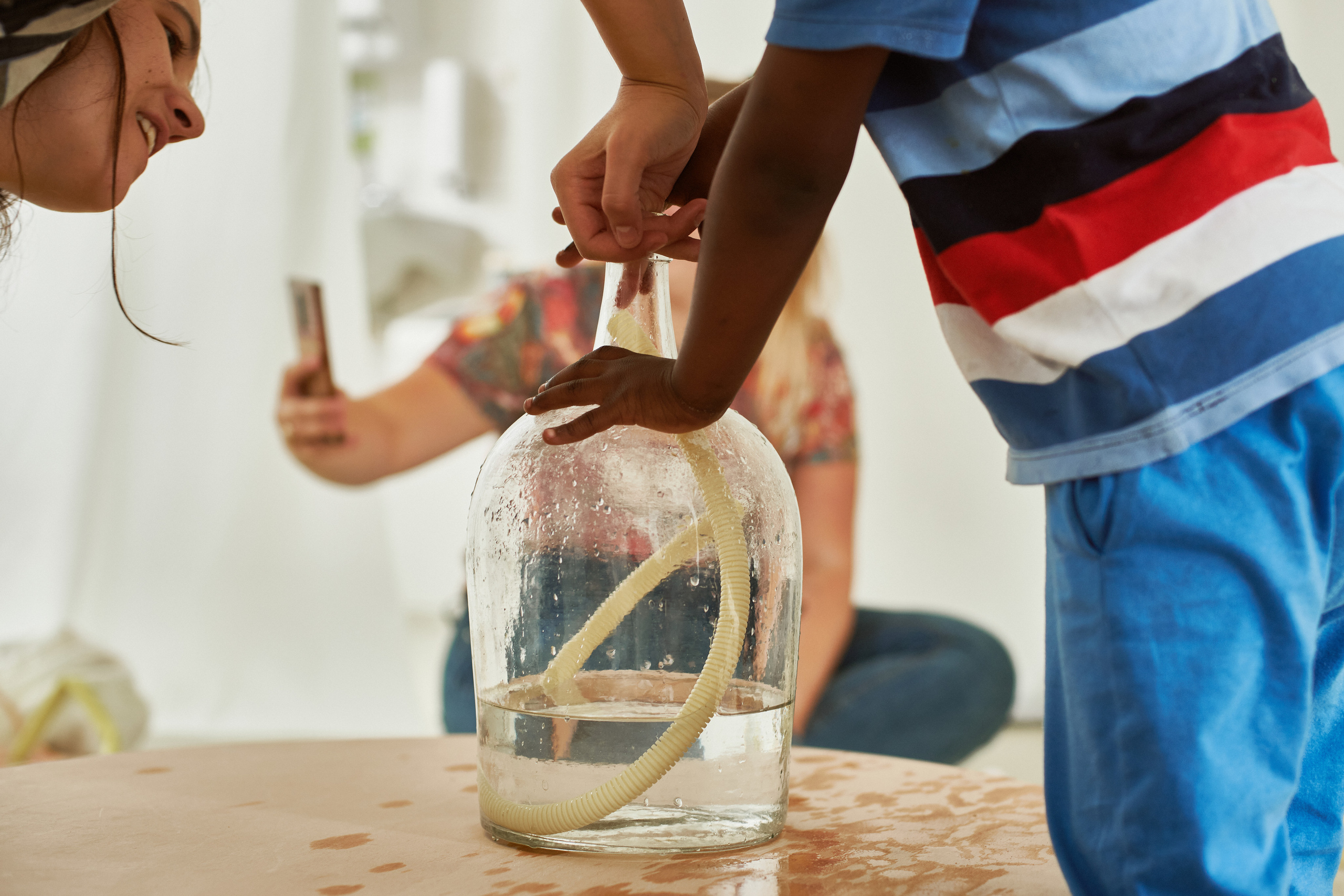 Kleintjekunst for de Appel Amsterdam. Fotograaf Amsterdam - Victoria Ushkanova