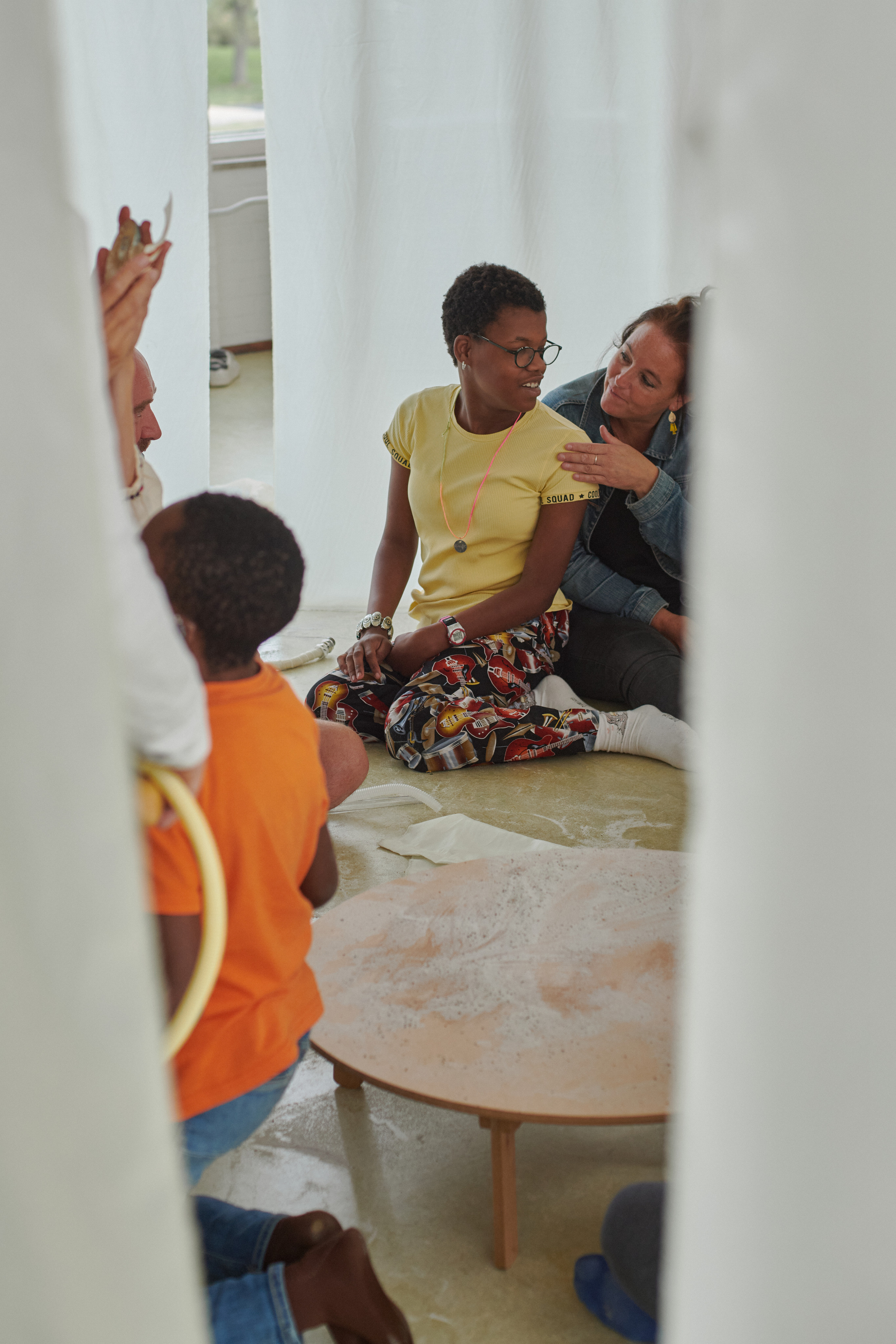 Kleintjekunst for de Appel Amsterdam. Fotograaf Amsterdam - Victoria Ushkanova