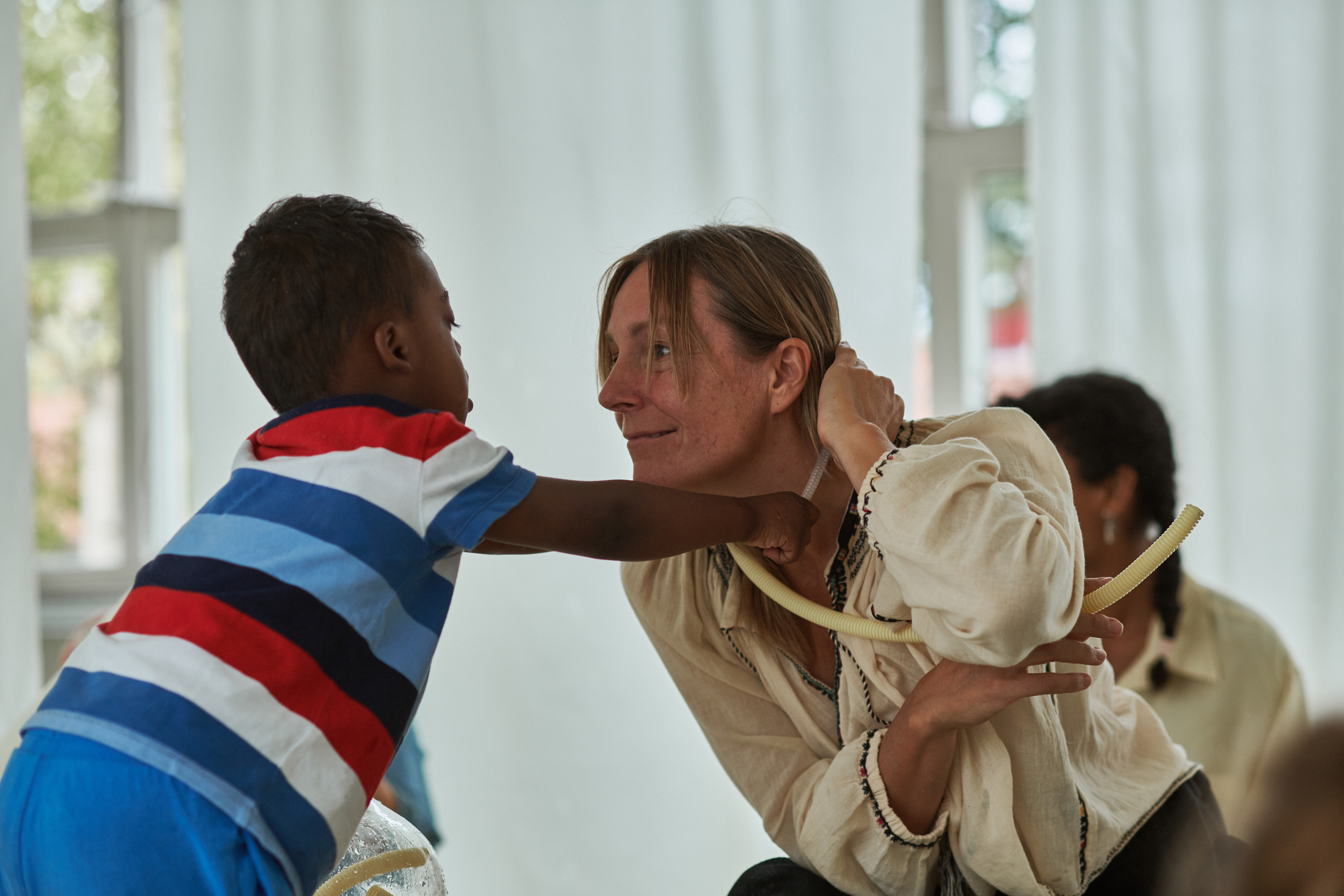 Kleintjekunst for de Appel Amsterdam. Fotograaf Amsterdam - Victoria Ushkanova