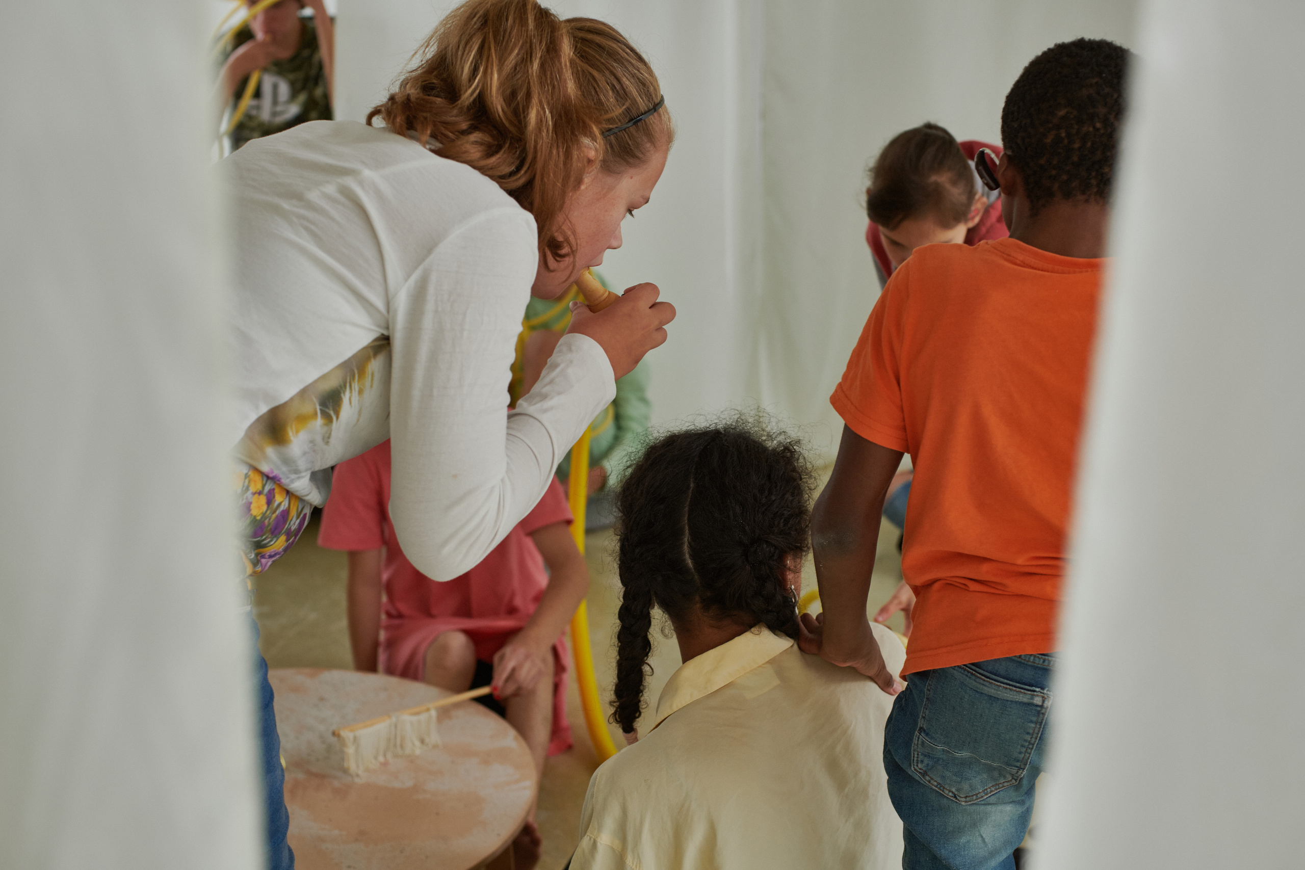 Kleintjekunst for de Appel Amsterdam. Fotograaf Amsterdam - Victoria Ushkanova