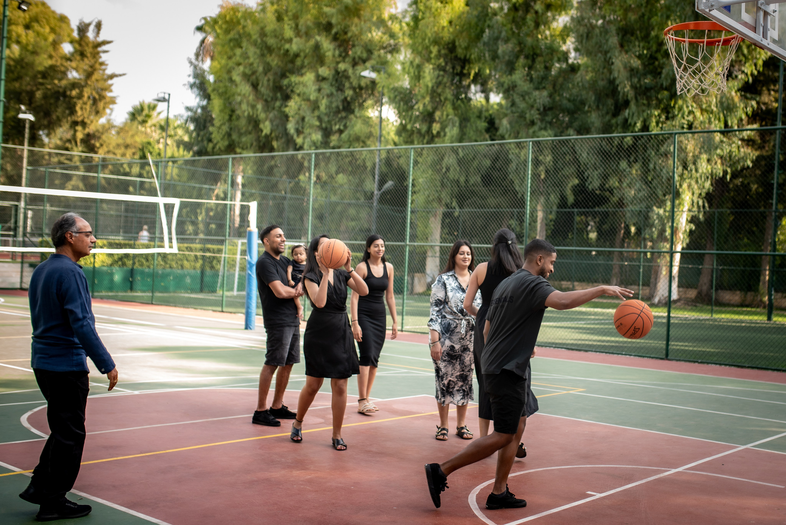 Матч большой семьи. Фотограф в Анталии
