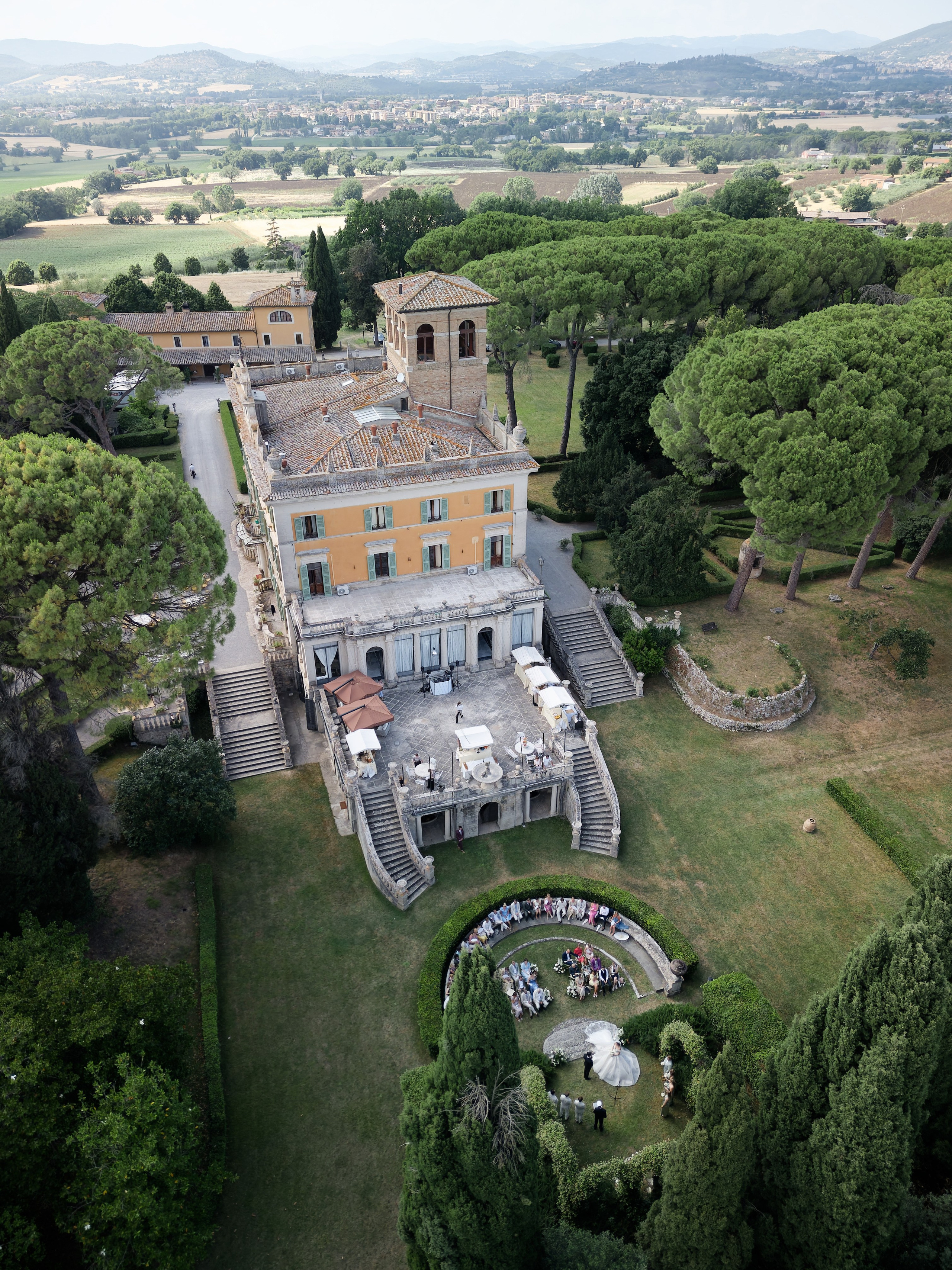 Wedding at La Torre di Pila, Umbria, Italy Preview