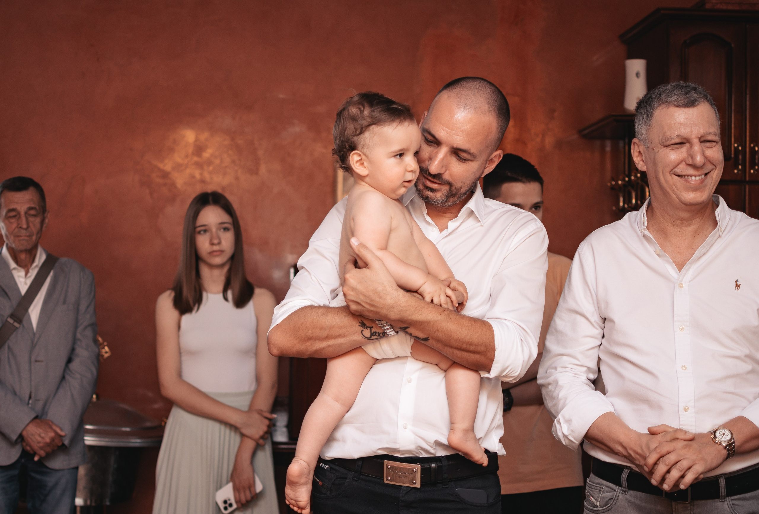 Lazar, krštenje i rođendan. BambinaaPhotography