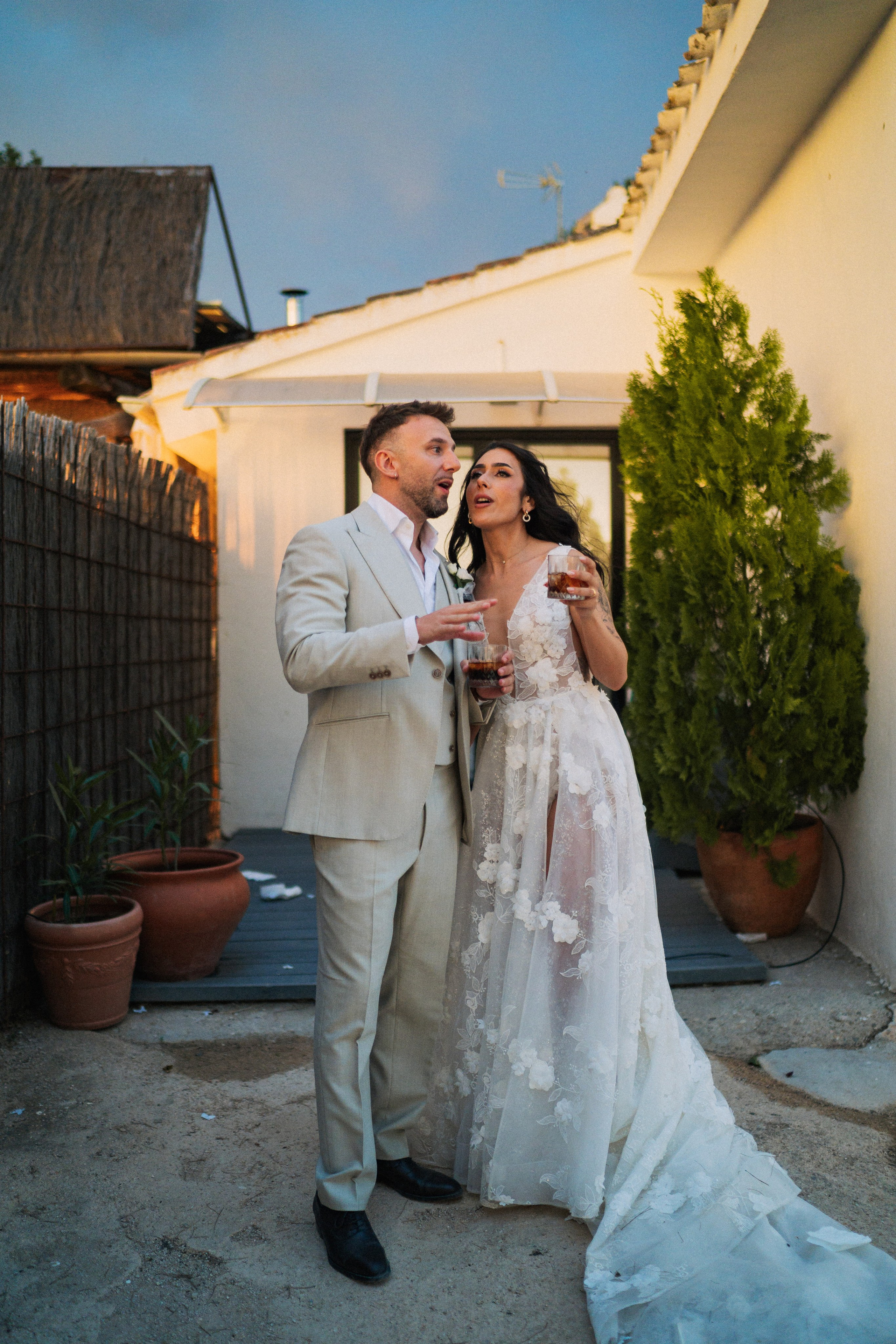 Nerea y Samuel. Christian García