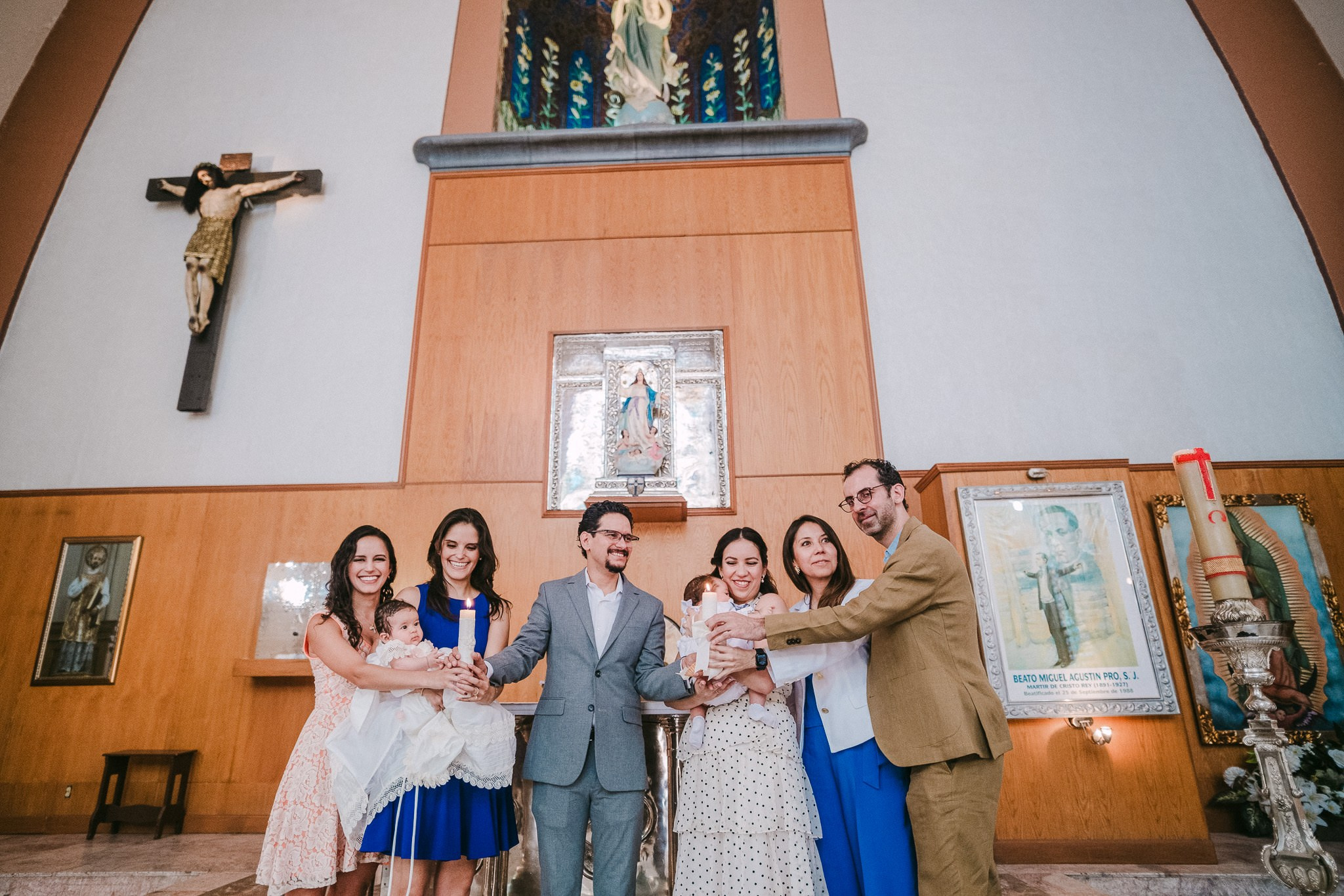 Ana y Tiago Bautizo. Wedding and family photographer in Mexico City