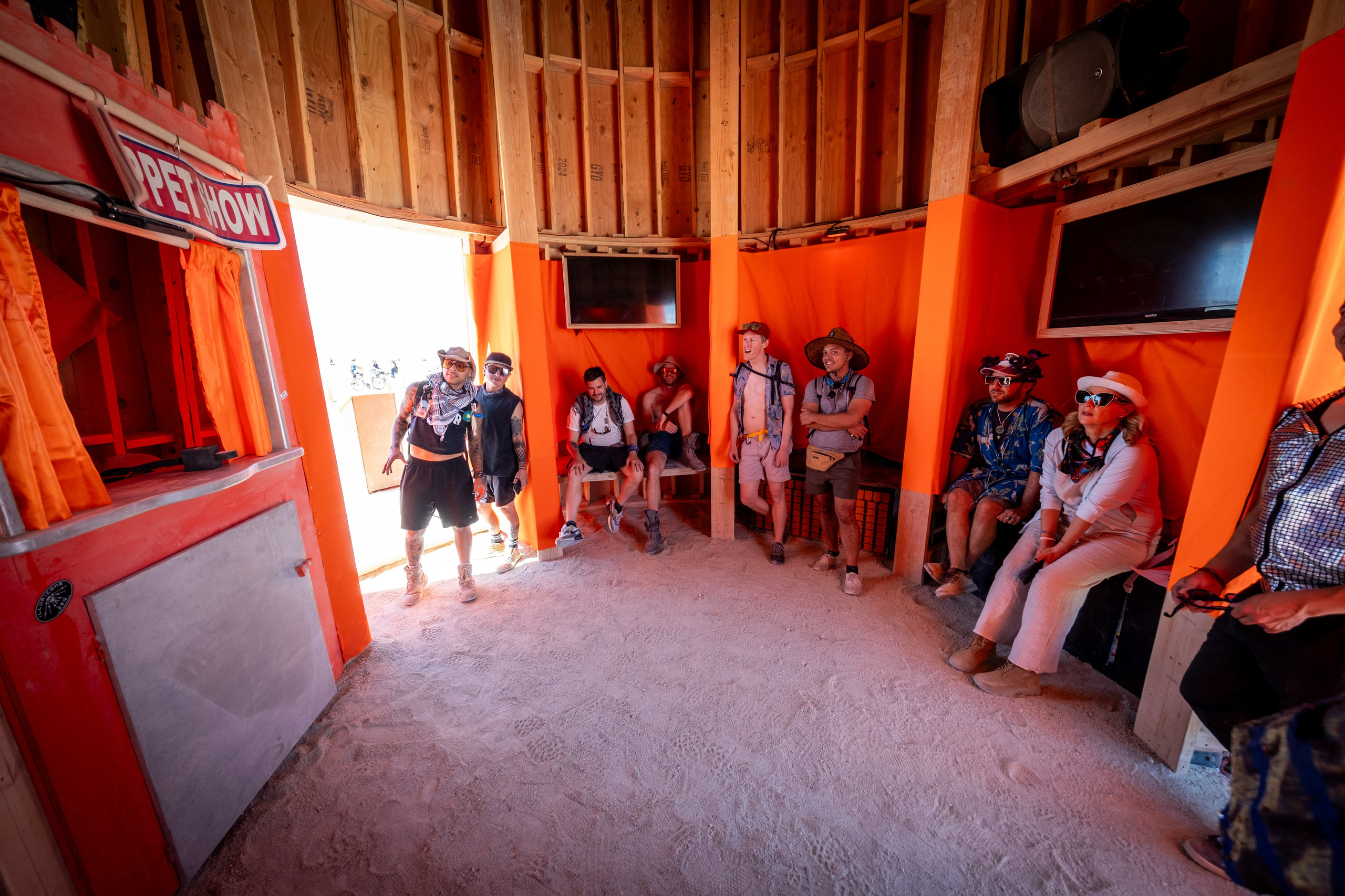 BURNING MAN 2024. Reportage concert portrait photography in the San Francisco Bay Area