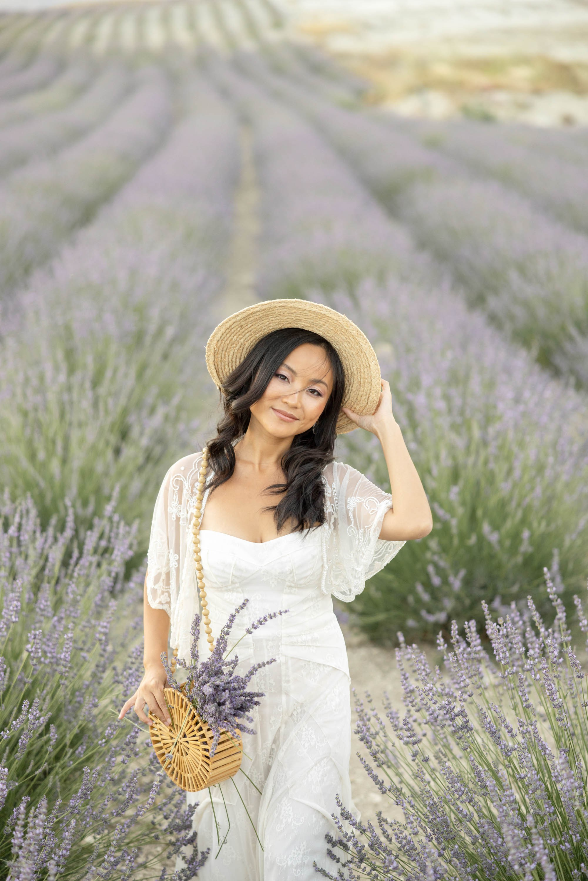 Dreamy Photoshoot in a Lavender Field. Julia Ganch I Fashion Wedding Photography I Cappadocia Turkey