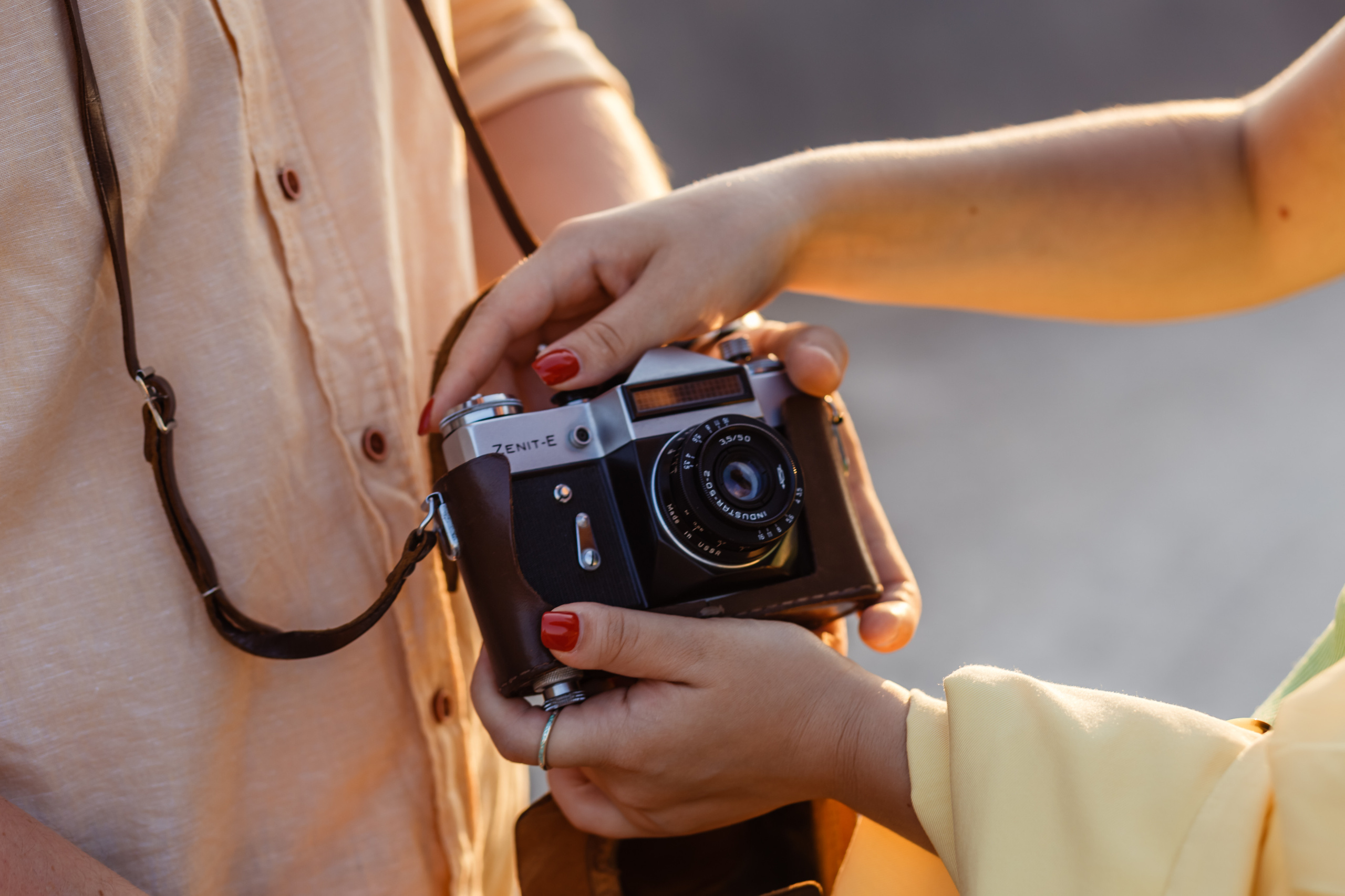 Sunny evening in Izmir