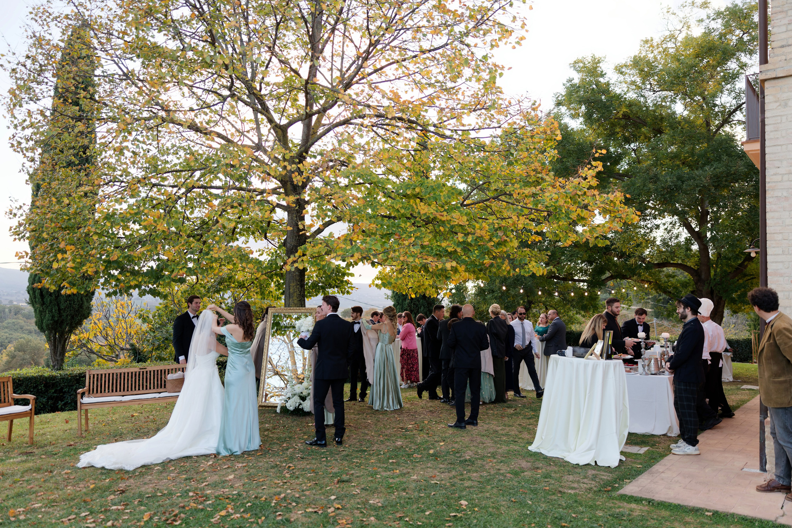 Wedding at Fonte Sala, Umbria