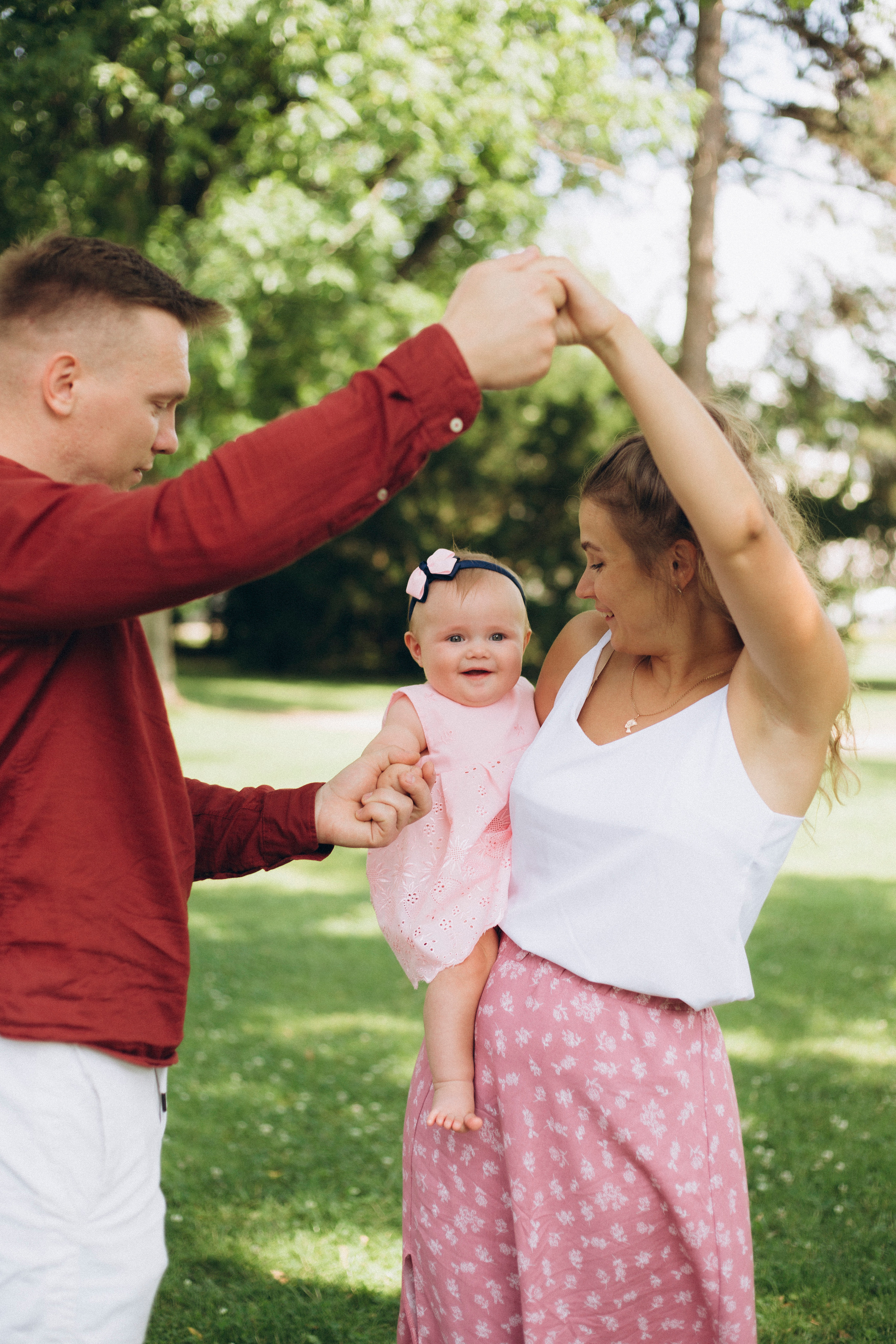 Лера & Саша & Злата. Фотограф в Варшаве Мария Волкова