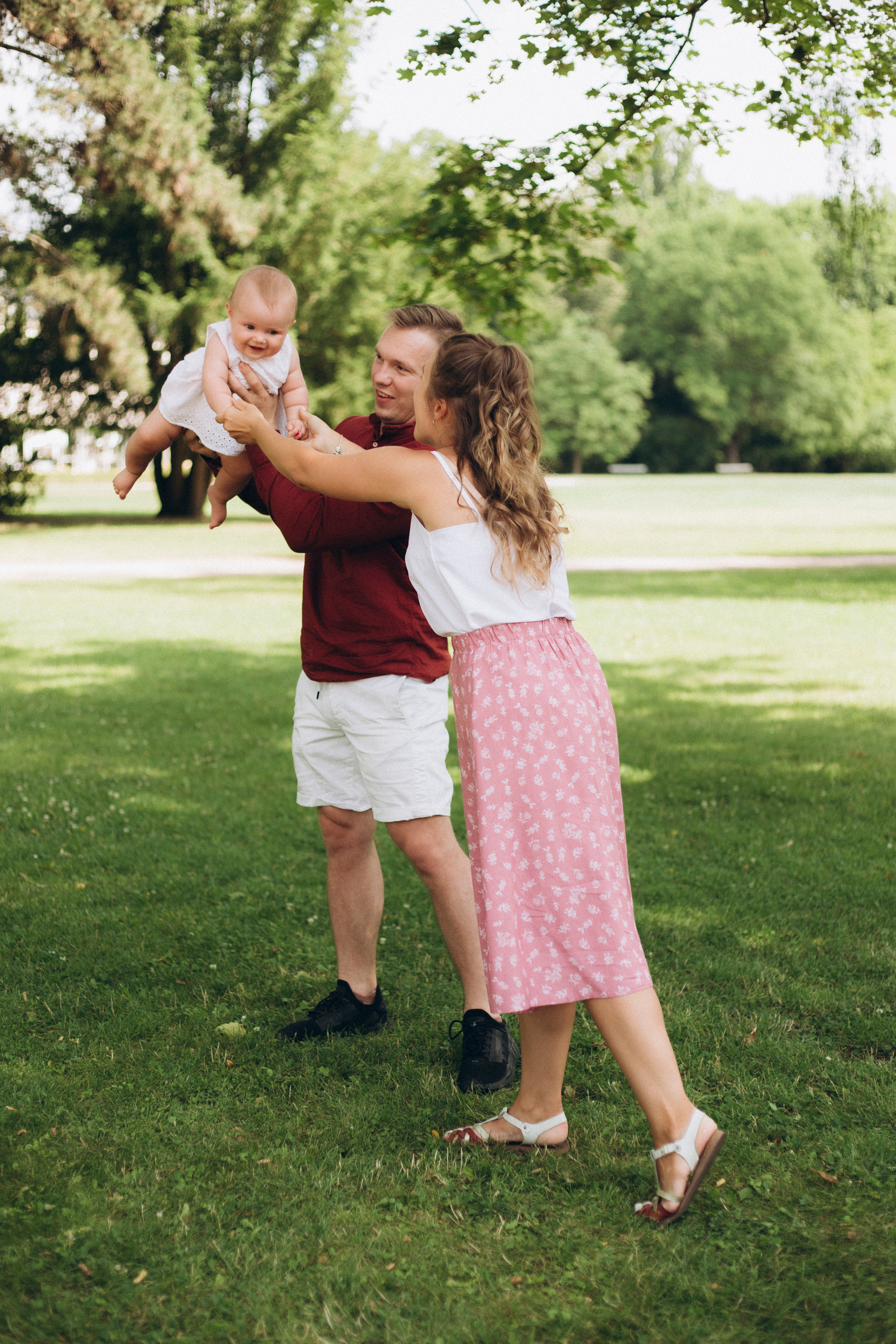 Лера & Саша & Злата. Фотограф в Варшаве Мария Волкова