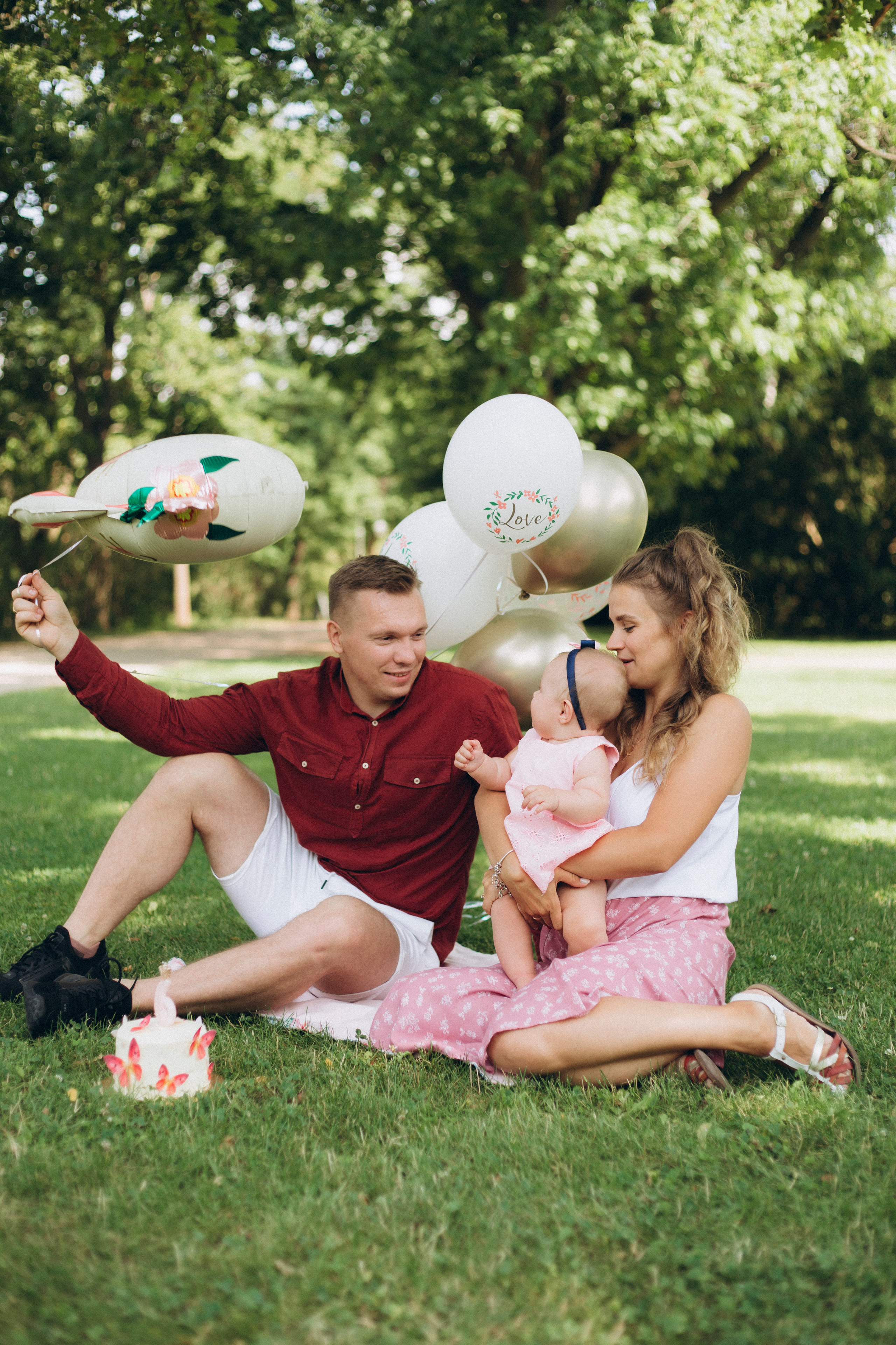 Лера & Саша & Злата. Фотограф в Варшаве Мария Волкова