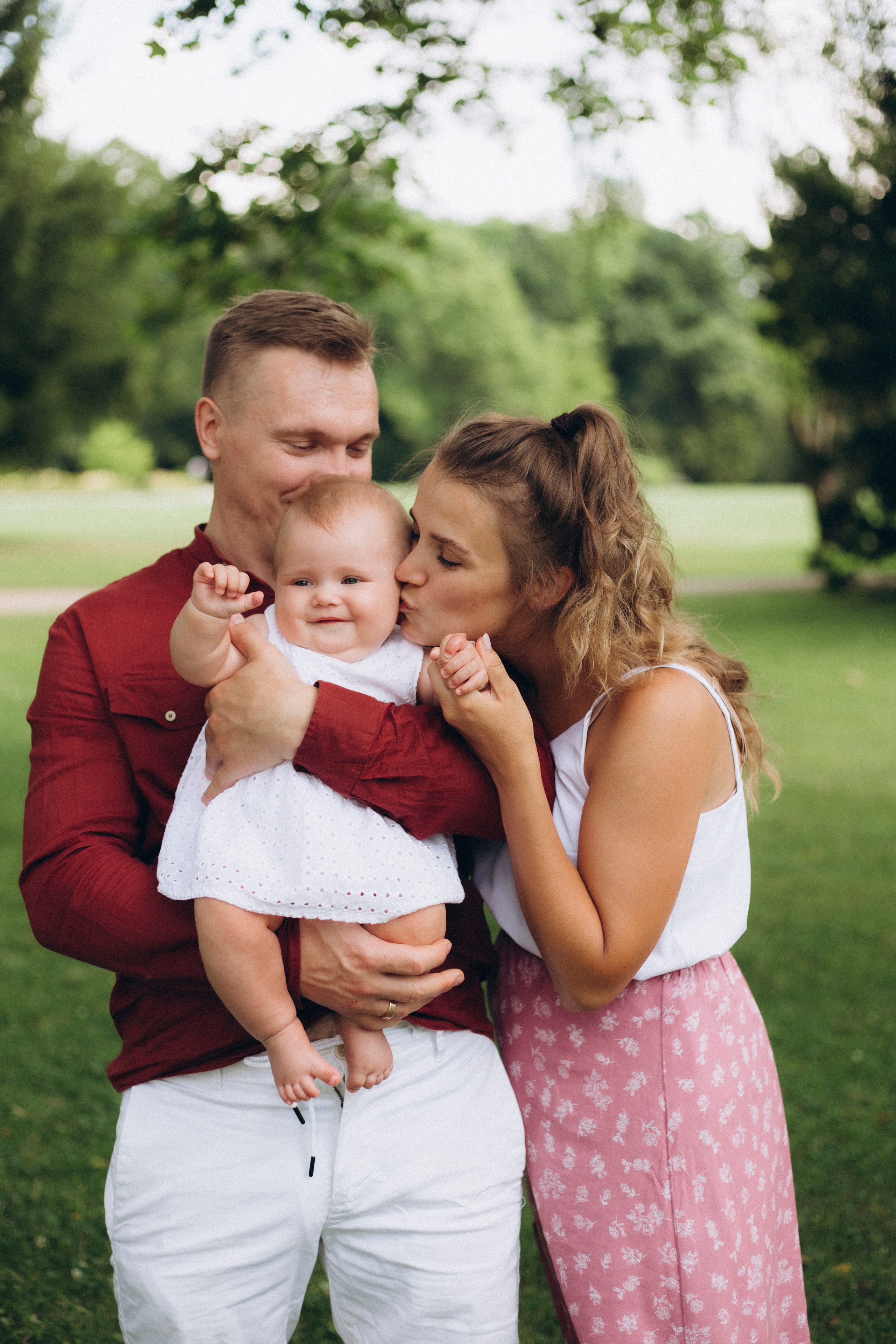 Лера & Саша & Злата. Фотограф в Варшаве Мария Волкова