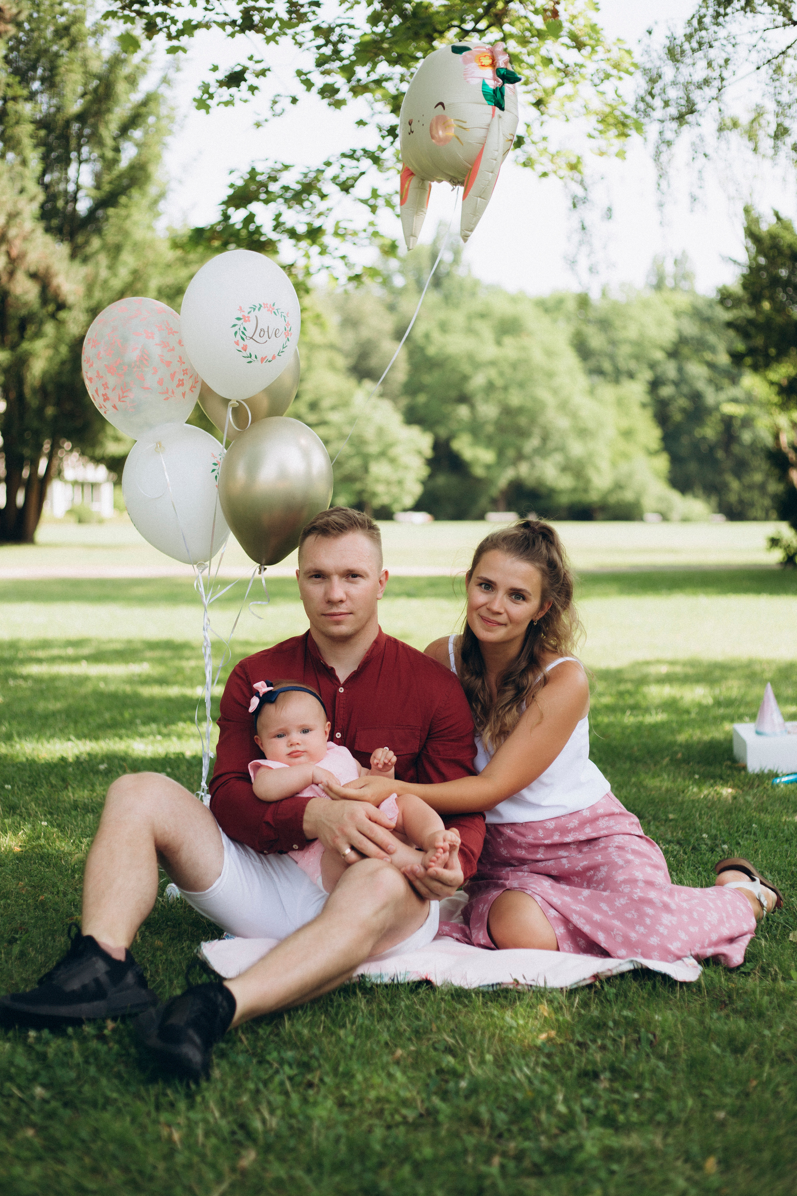 Лера & Саша & Злата. Фотограф в Варшаве Мария Волкова