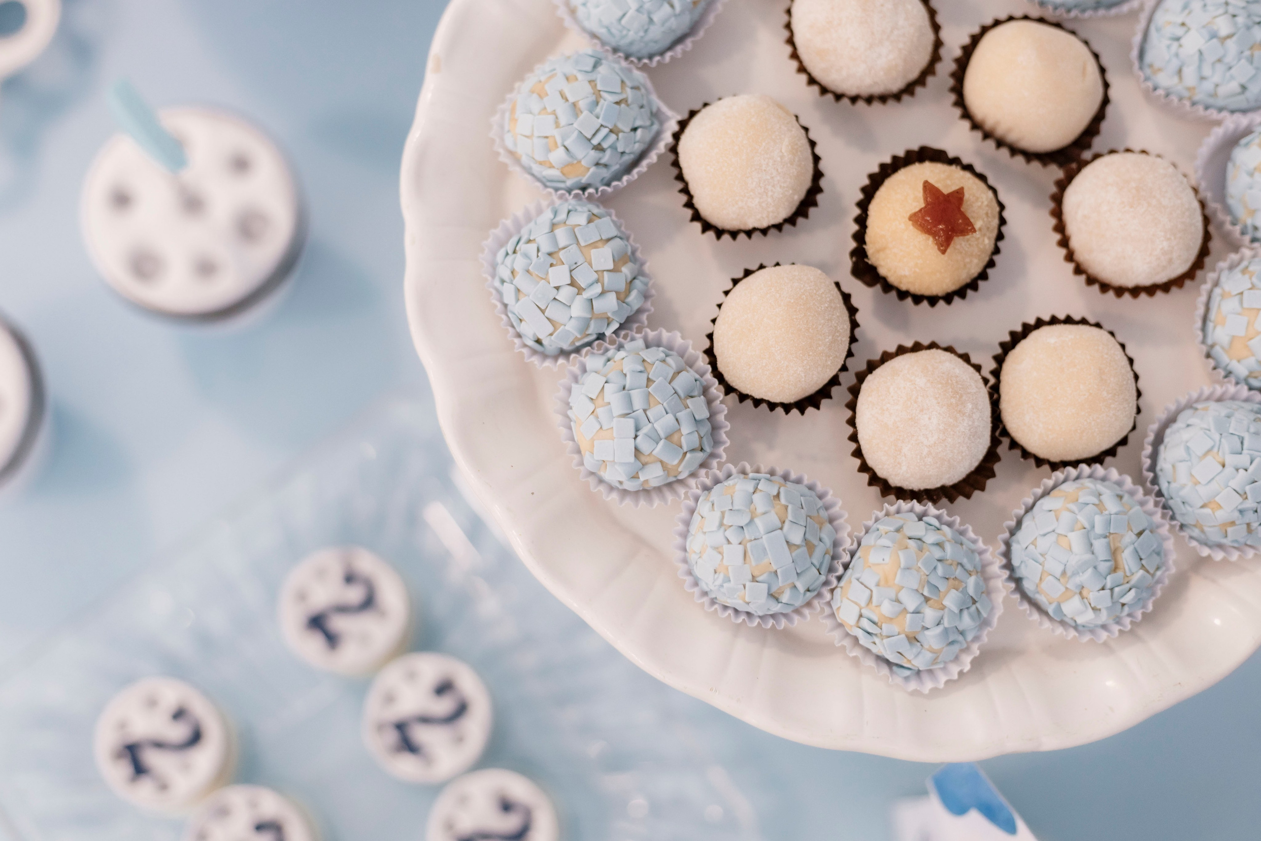 Detalhes da decoração astronauta na festa de 2 anos do Joaquim