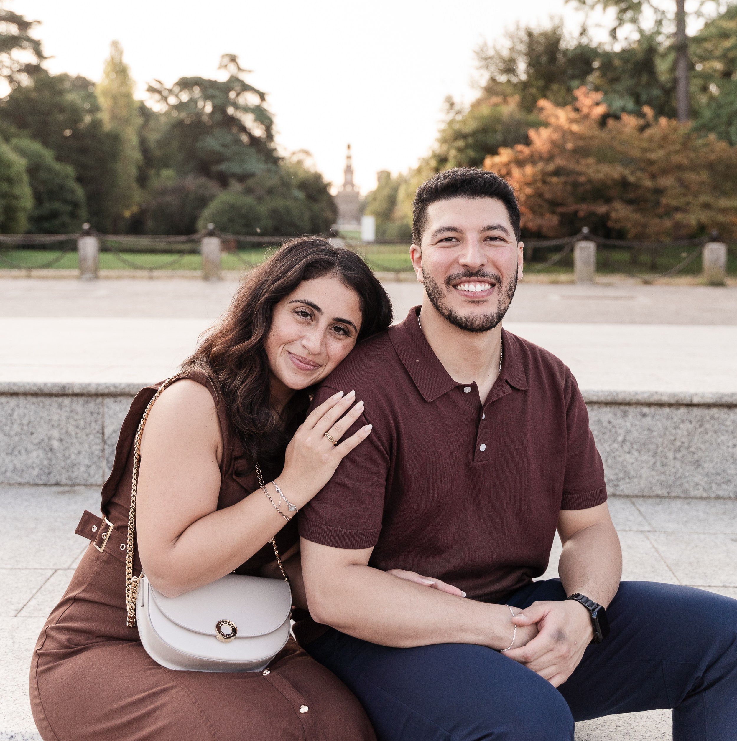 Sunrise Proposal in Milan. Proposal Photographer in Lake Como