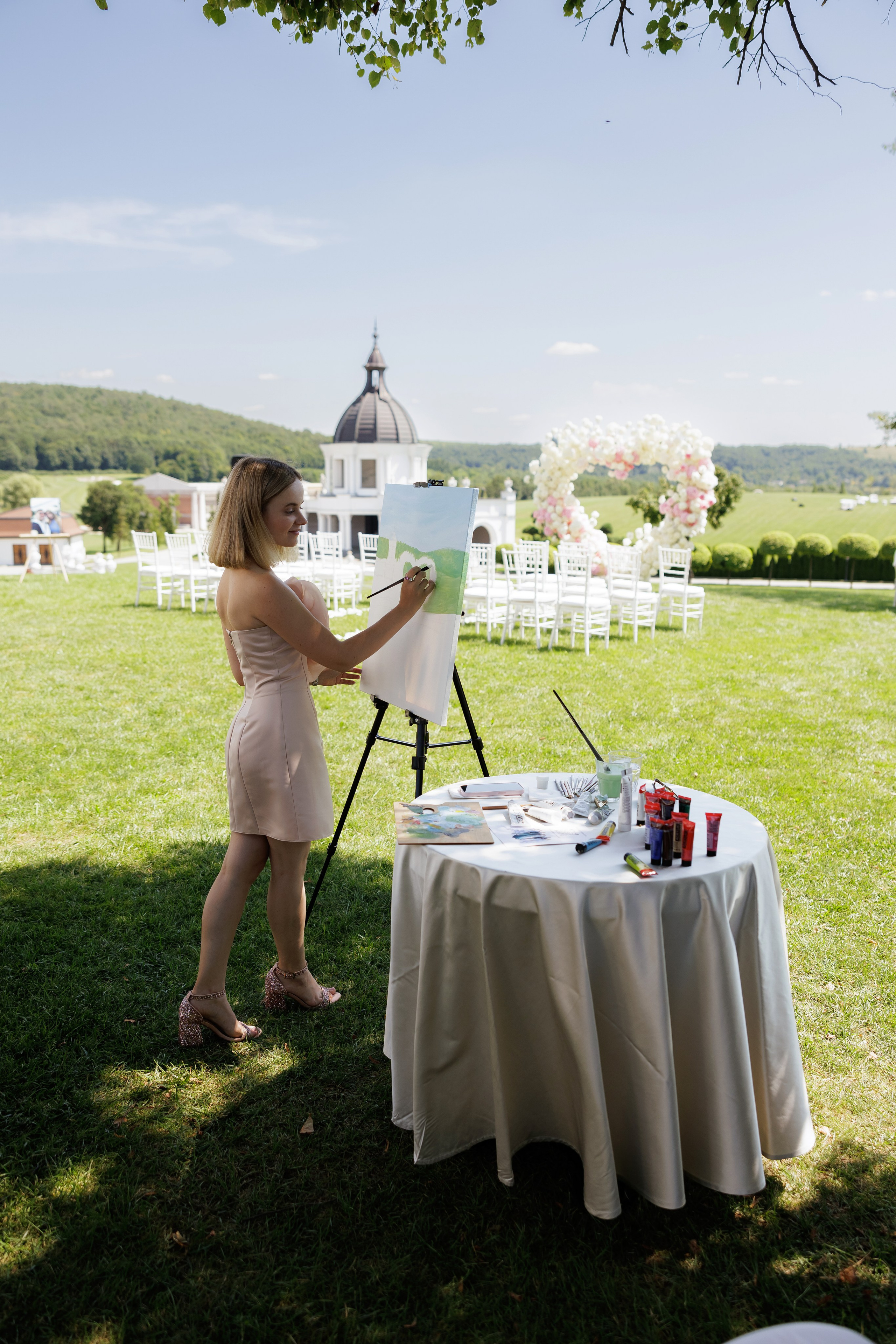 Ceremonial Painting. InnaIllustrator