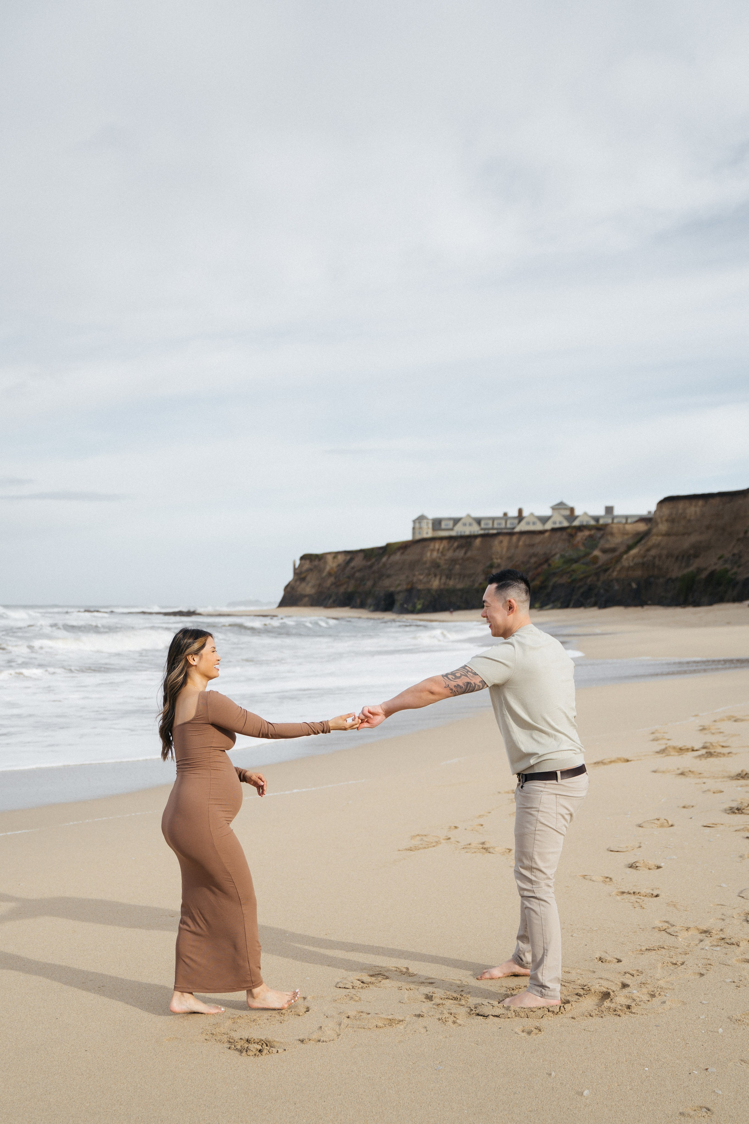 Lynh’s Maternity Session at Half Moon Bay. Soulo Photography | San Francisco Bay Area Based Photographer