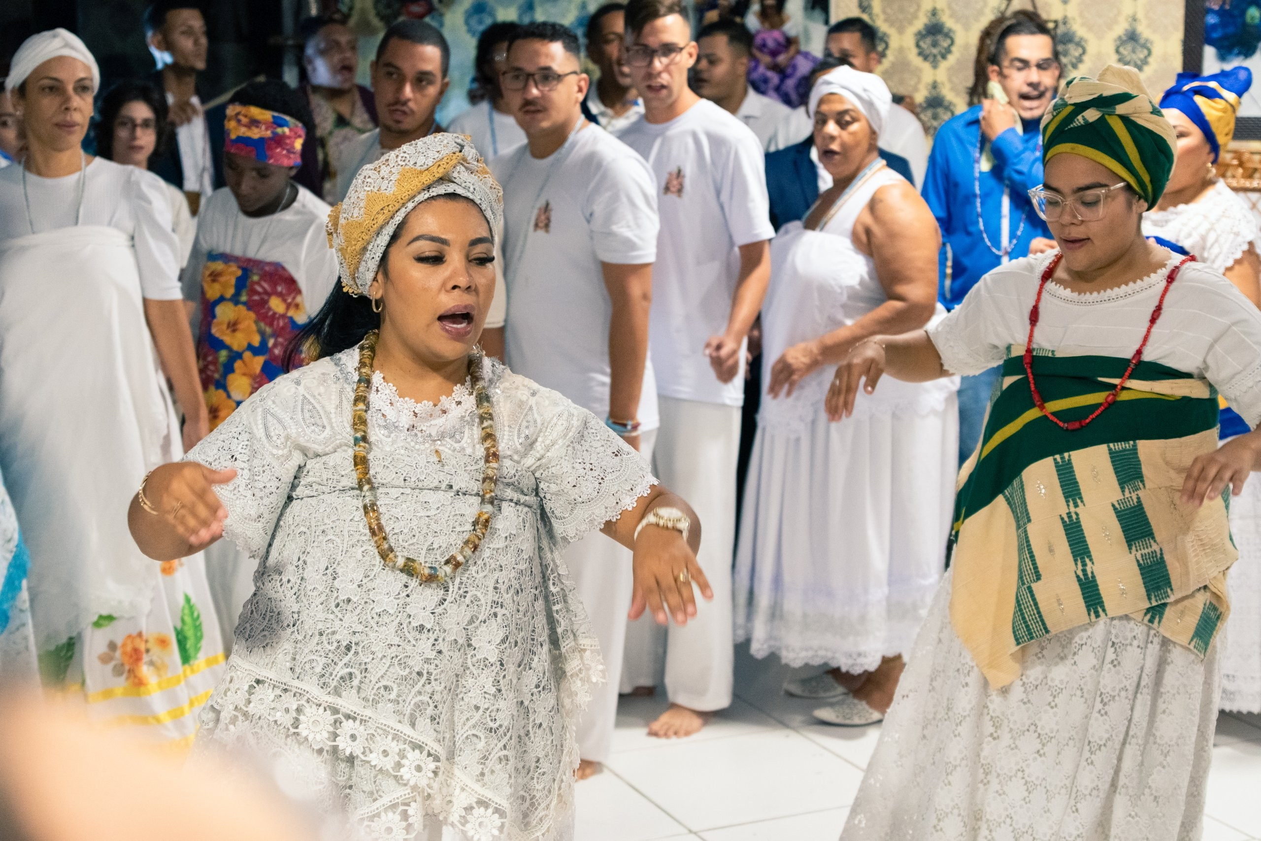 19/04/2025 — Iniciação Oloyê Pablo, Ajoyê Maria Júlia e Iyawo Arthur. Aladá Produções