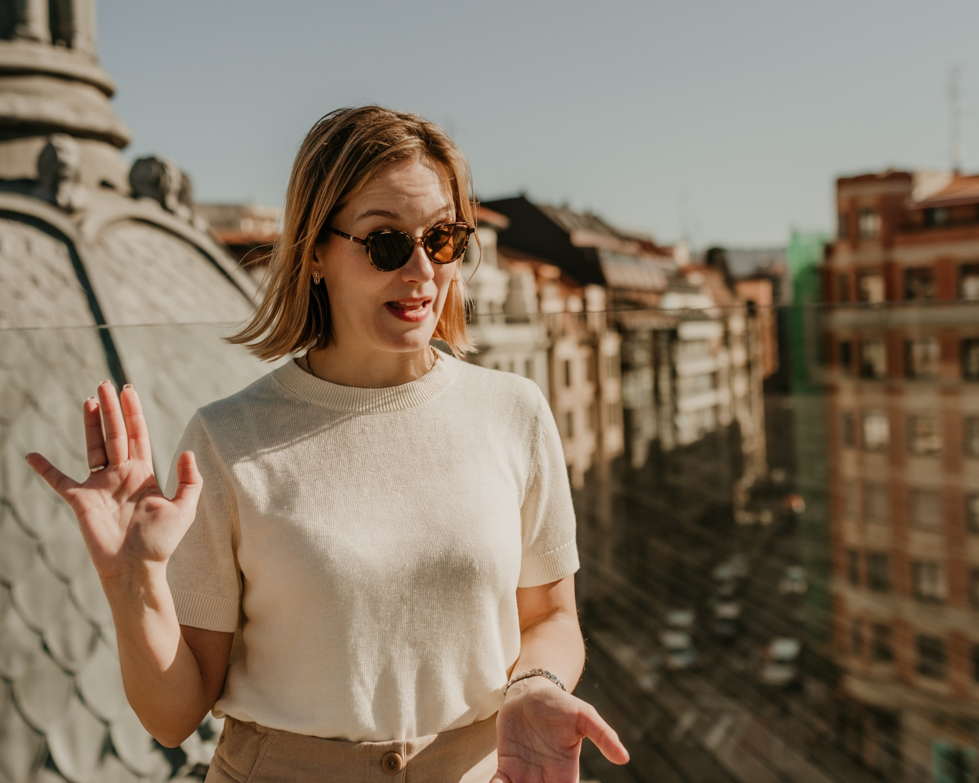 Emma, guía turistica. Photographer in Bilbao Irina Makou