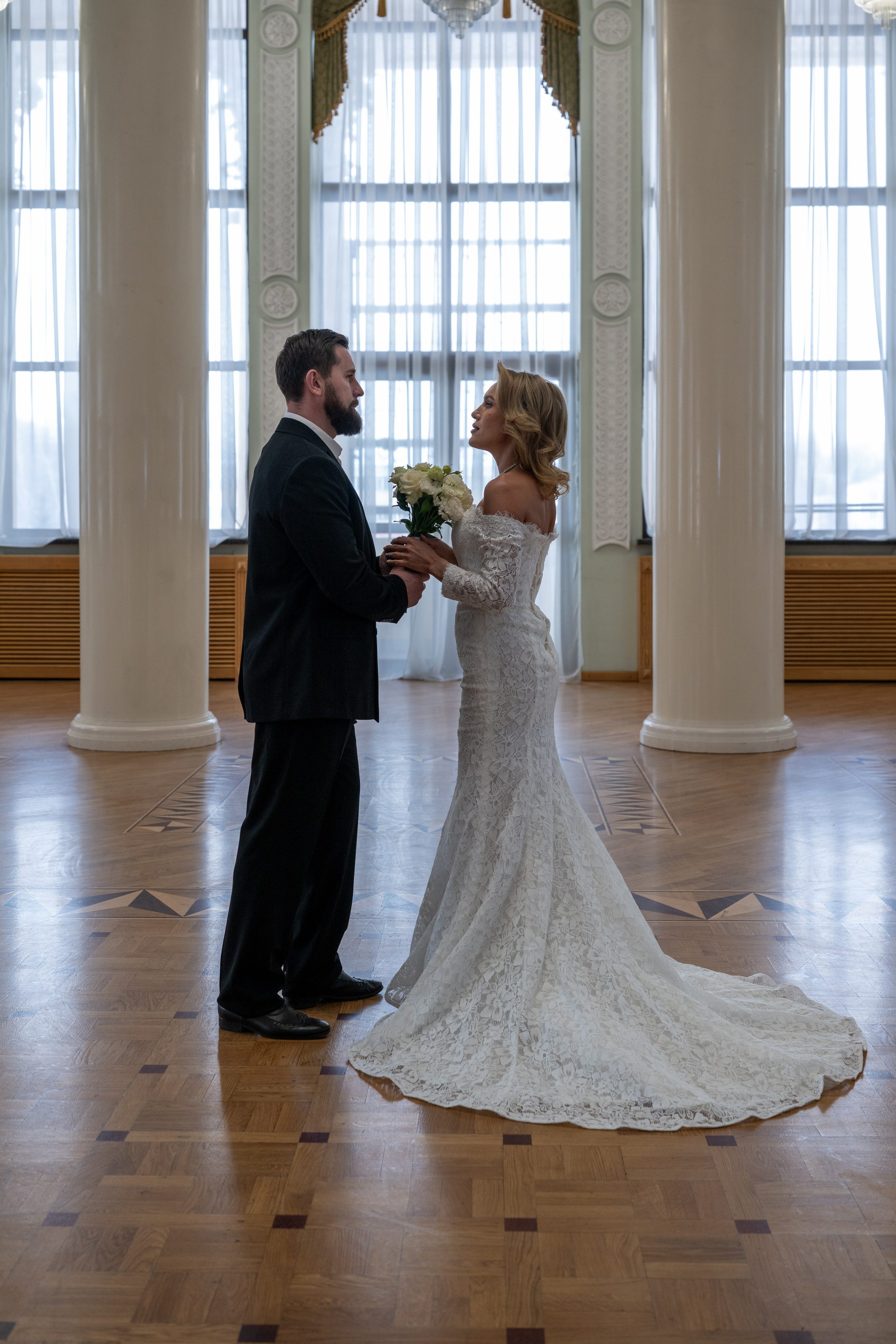 Wedding photography in theater. JourneyUP Visuals