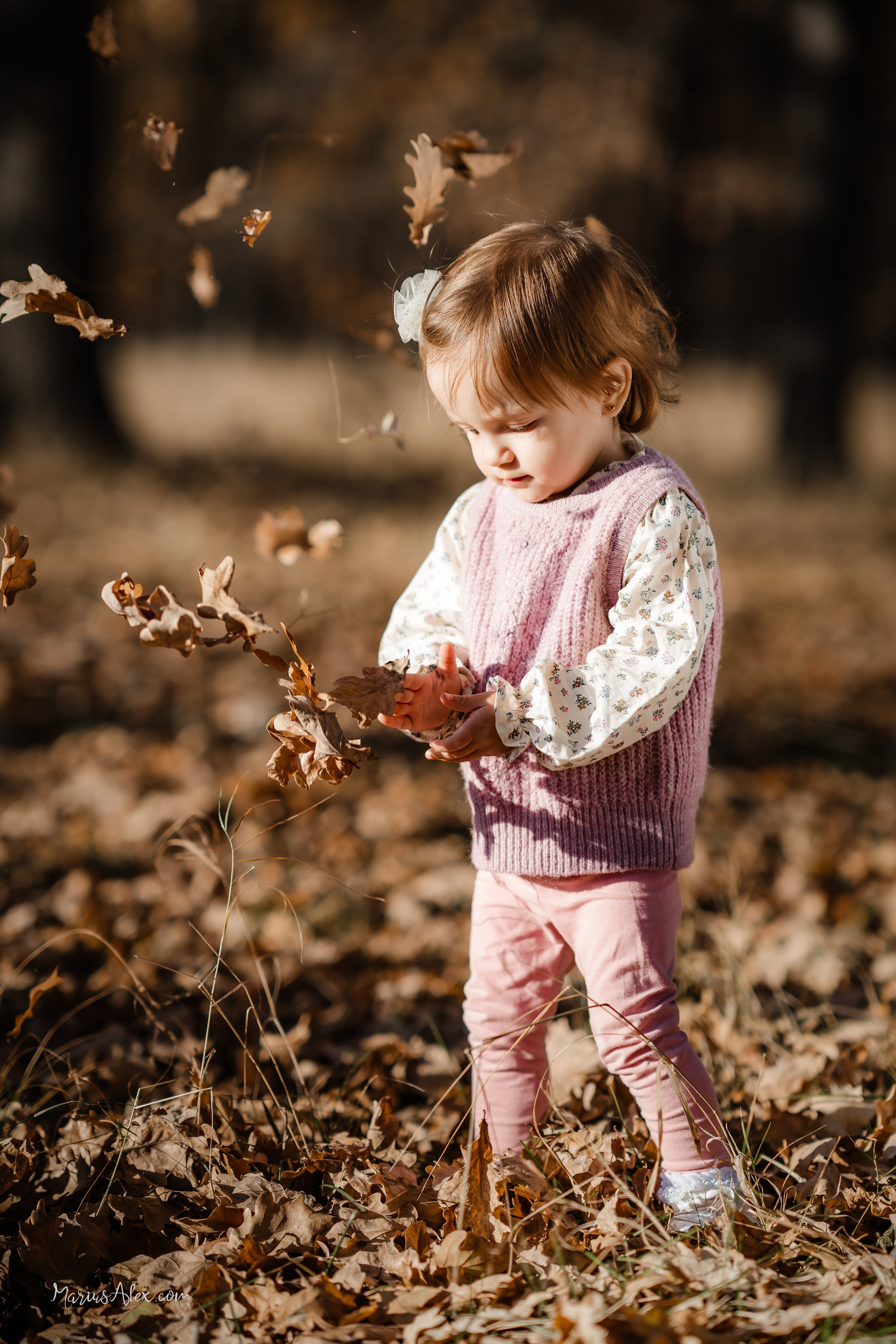 Sofia - Soare si frunze🍁🍁🍁. Marius Alex fotograf de eveniment si portret din Suceava