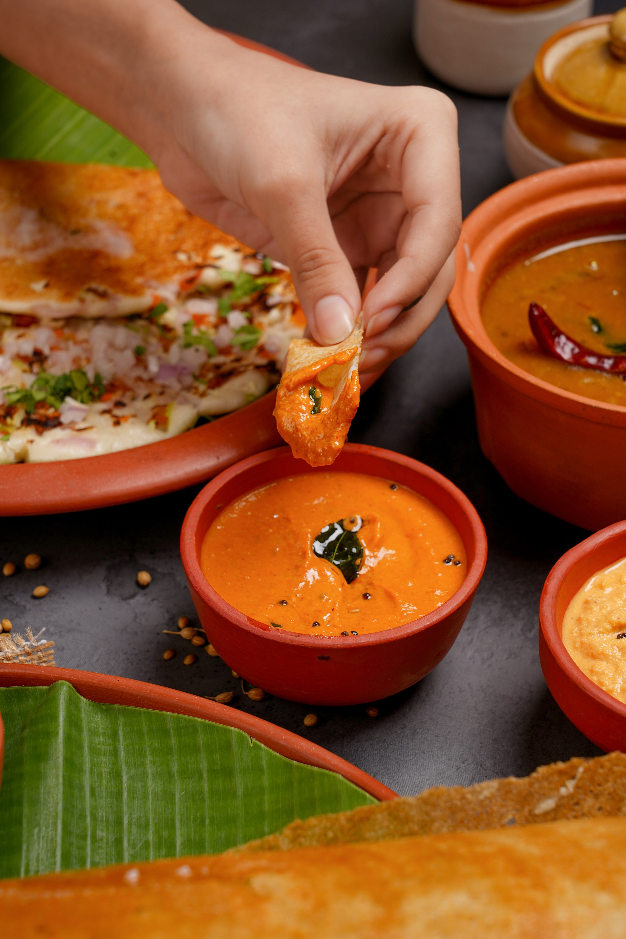 Food Styling for Papadum