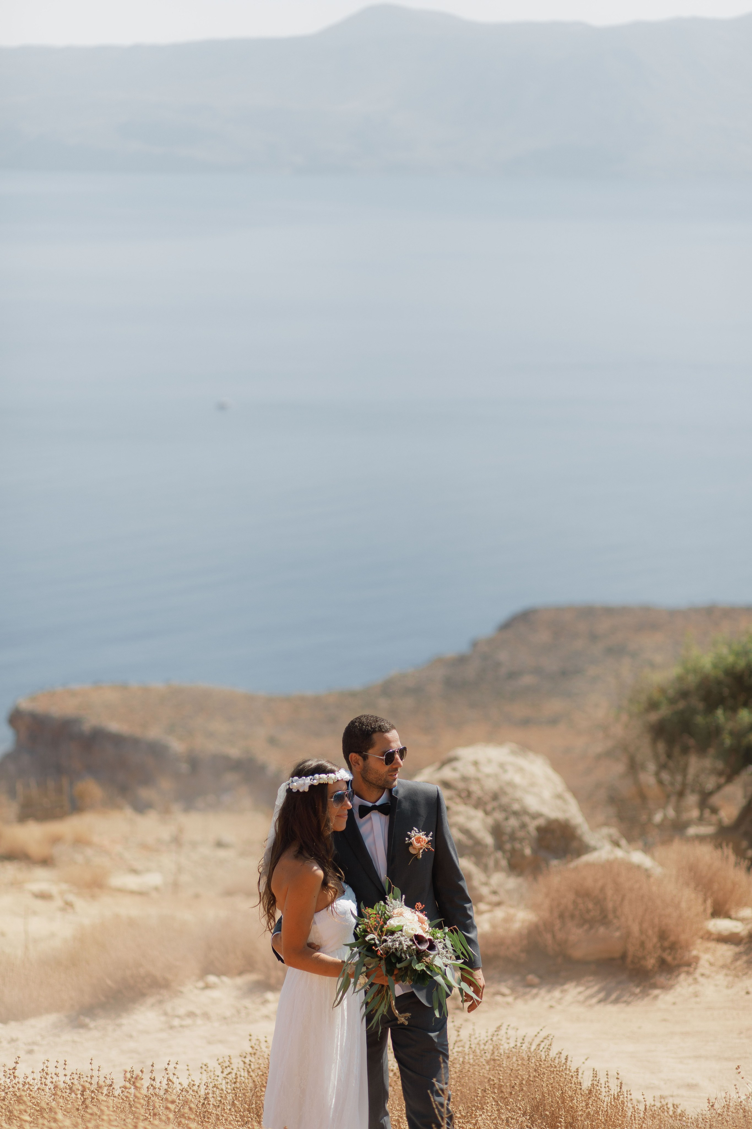 Marino & Steffi, Crete. Denny Savon — Photographer in Santorini | Weddings, Love Stories & Flying Dress