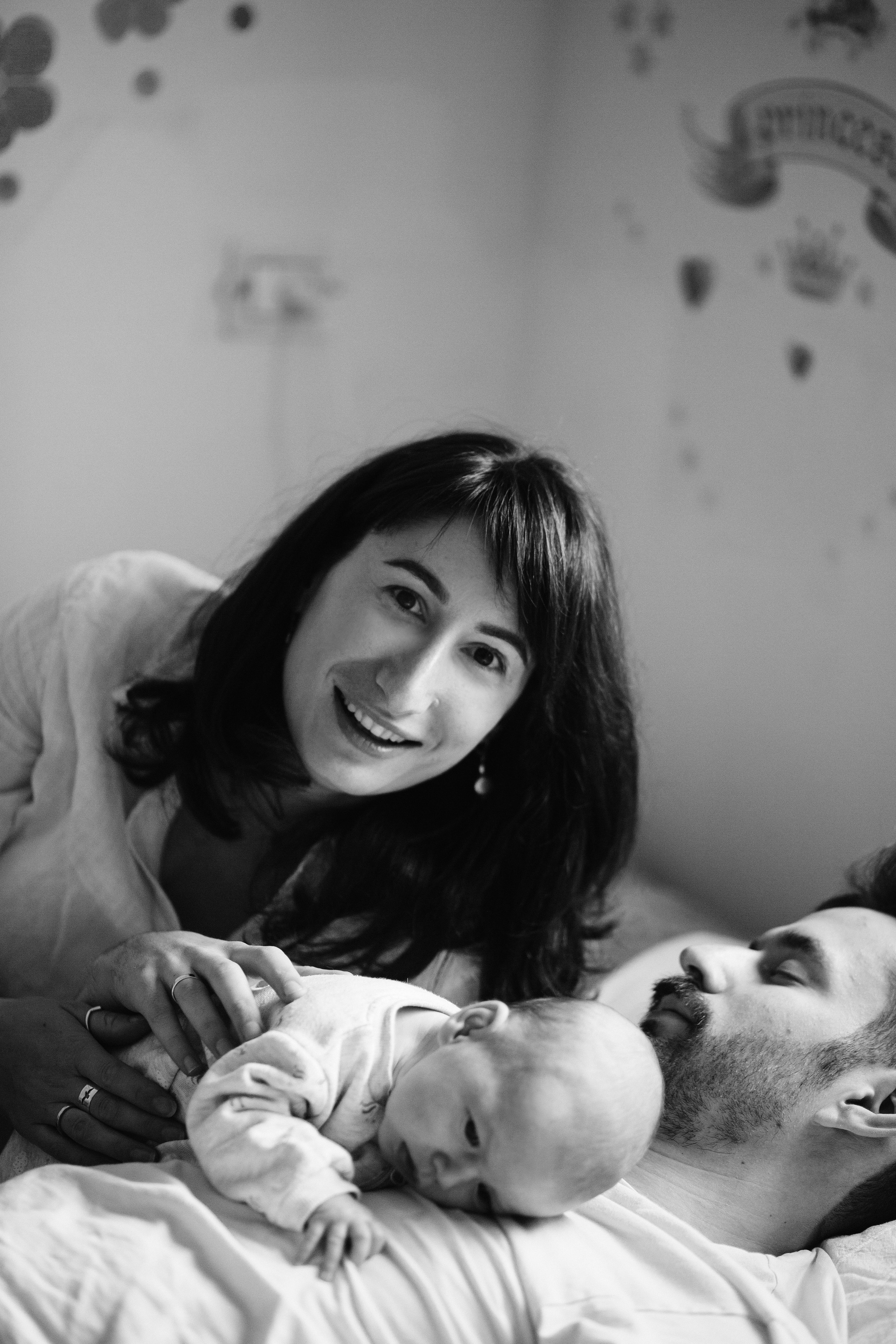 Sweet home / Ayala 3 month. Family photographer in Israel