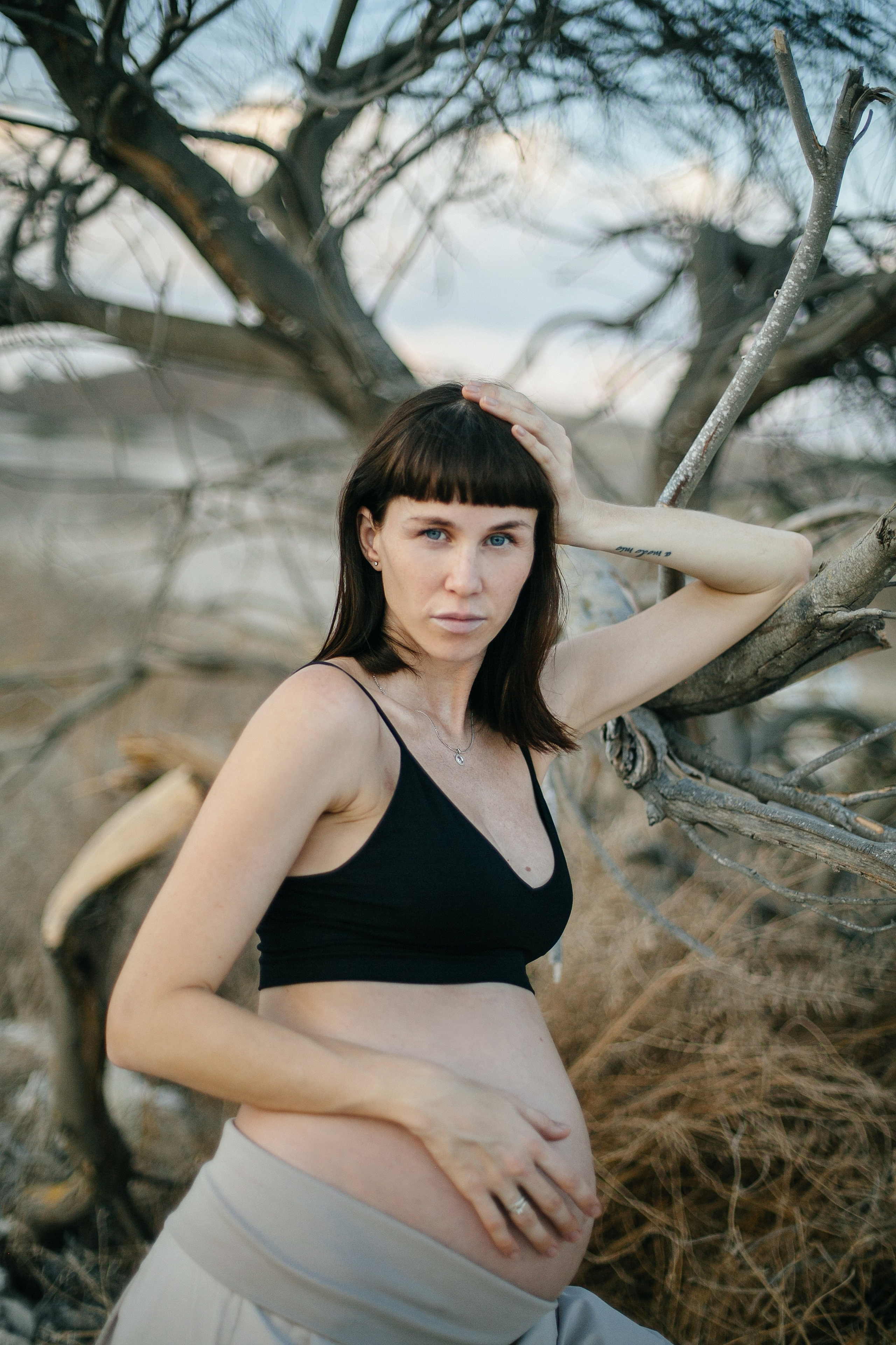 Kiryat Tivon field. Family photographer in Israel