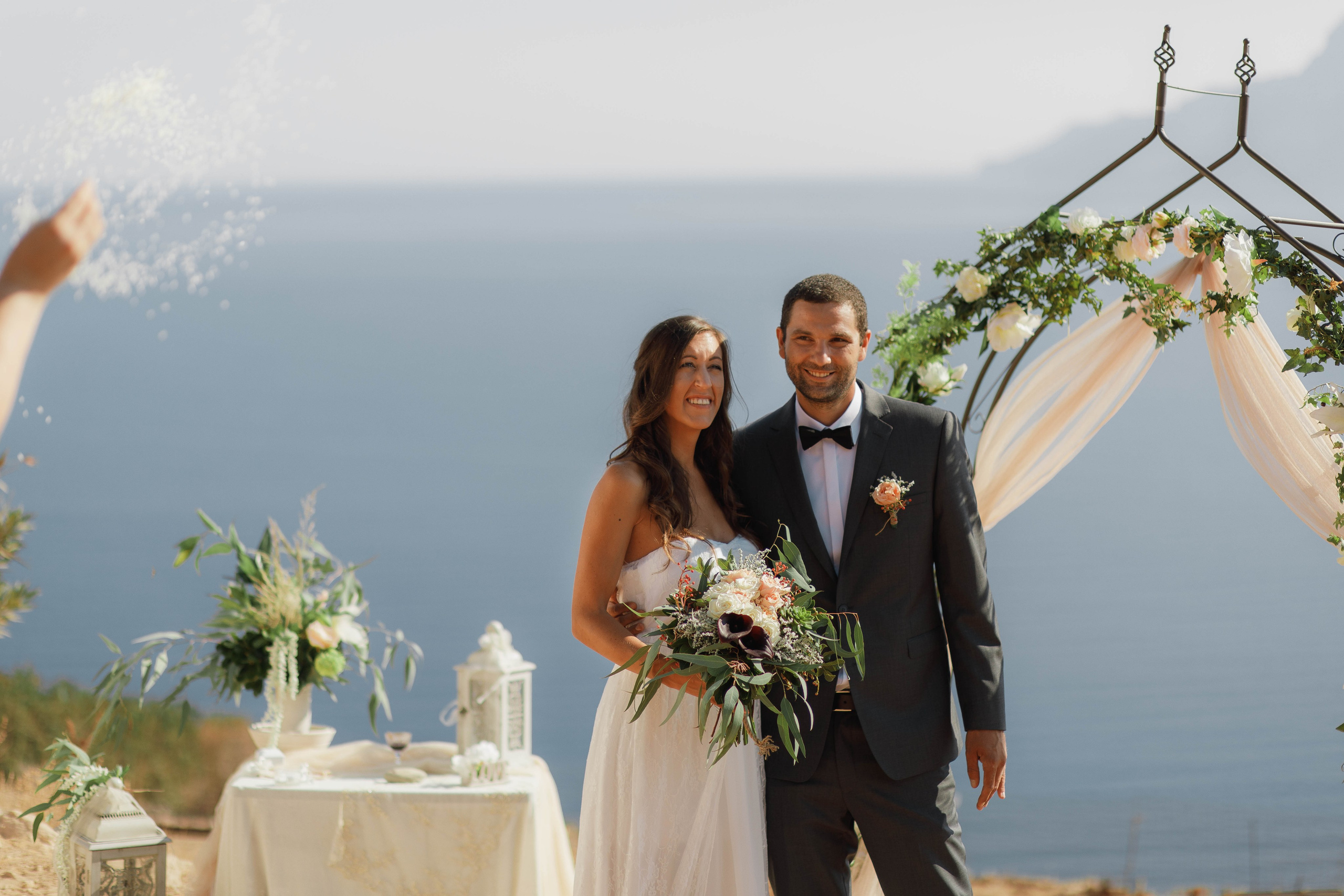 Marino & Steffi, Crete. Denny Savon — Photographer in Santorini | Weddings, Love Stories & Flying Dress